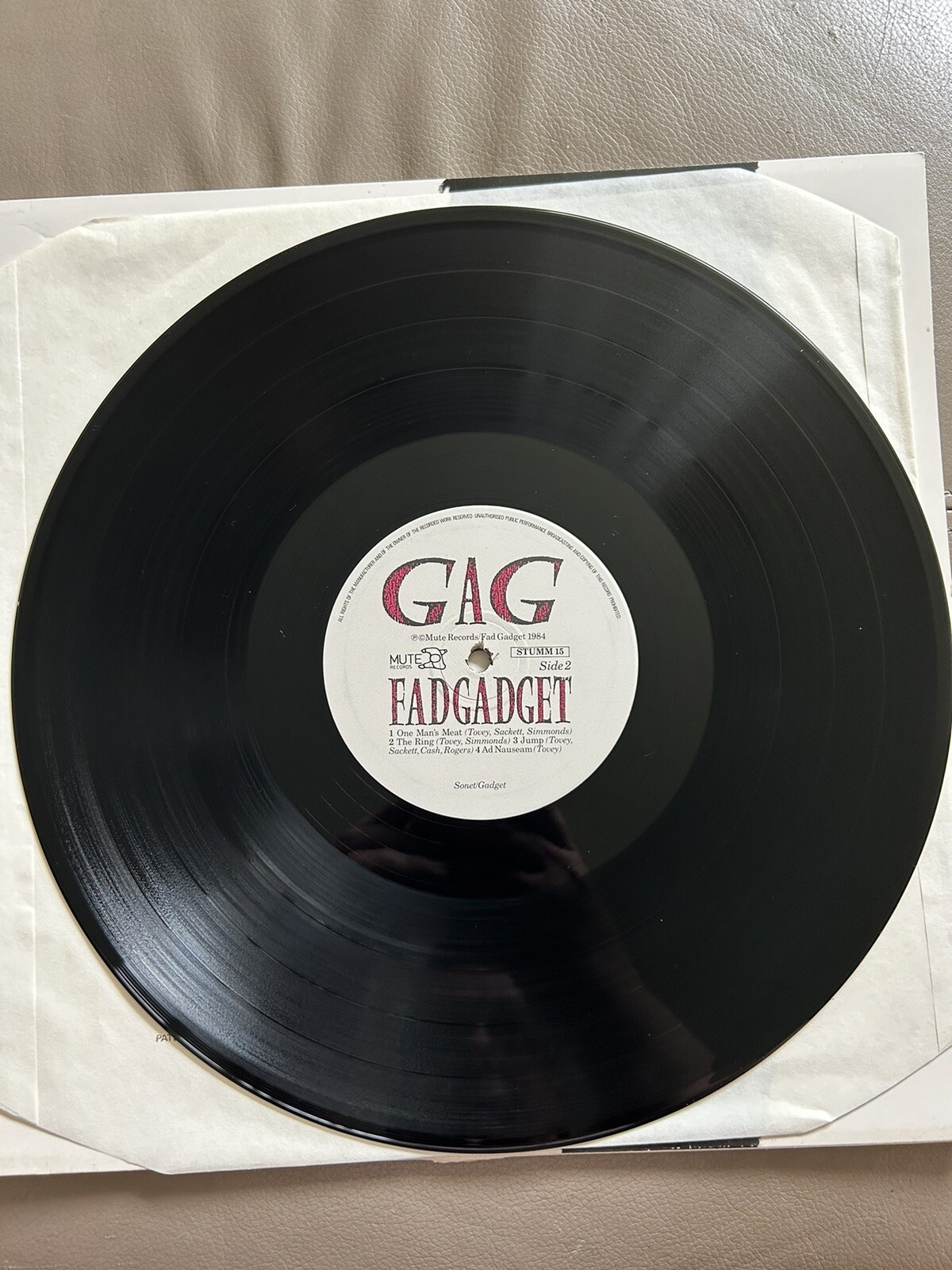 Fad Gadget – Gag