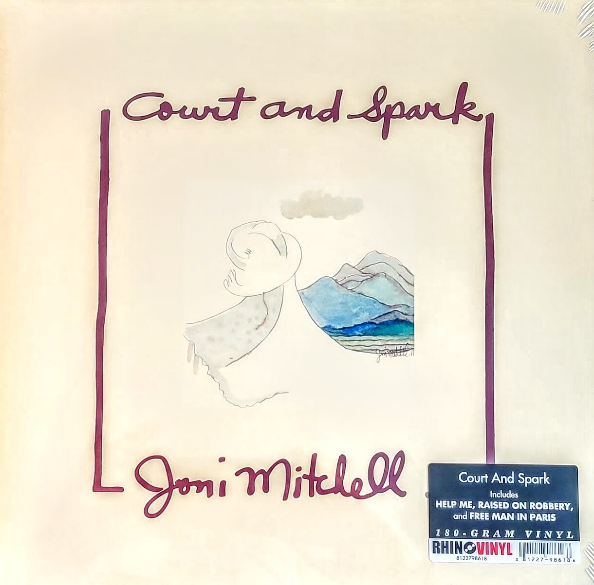 JONI MITCHELL – COURT AND SPARK – 180-GRAM VINYL LP ” NEW, SEALED “