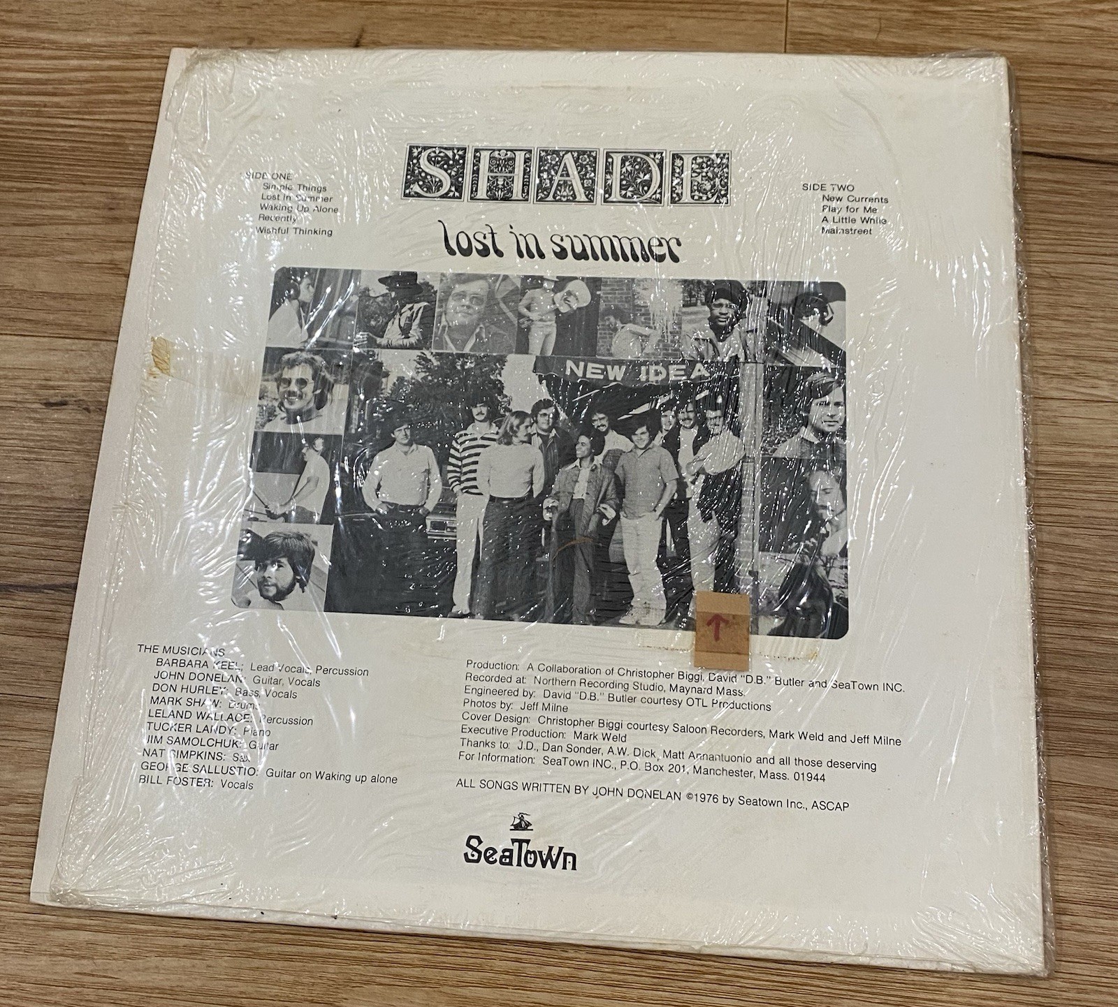 SHADE Lost In Summer LP Private PSYCH Funk FOLK Jazz SEATOWN EX Shrink BREAKS