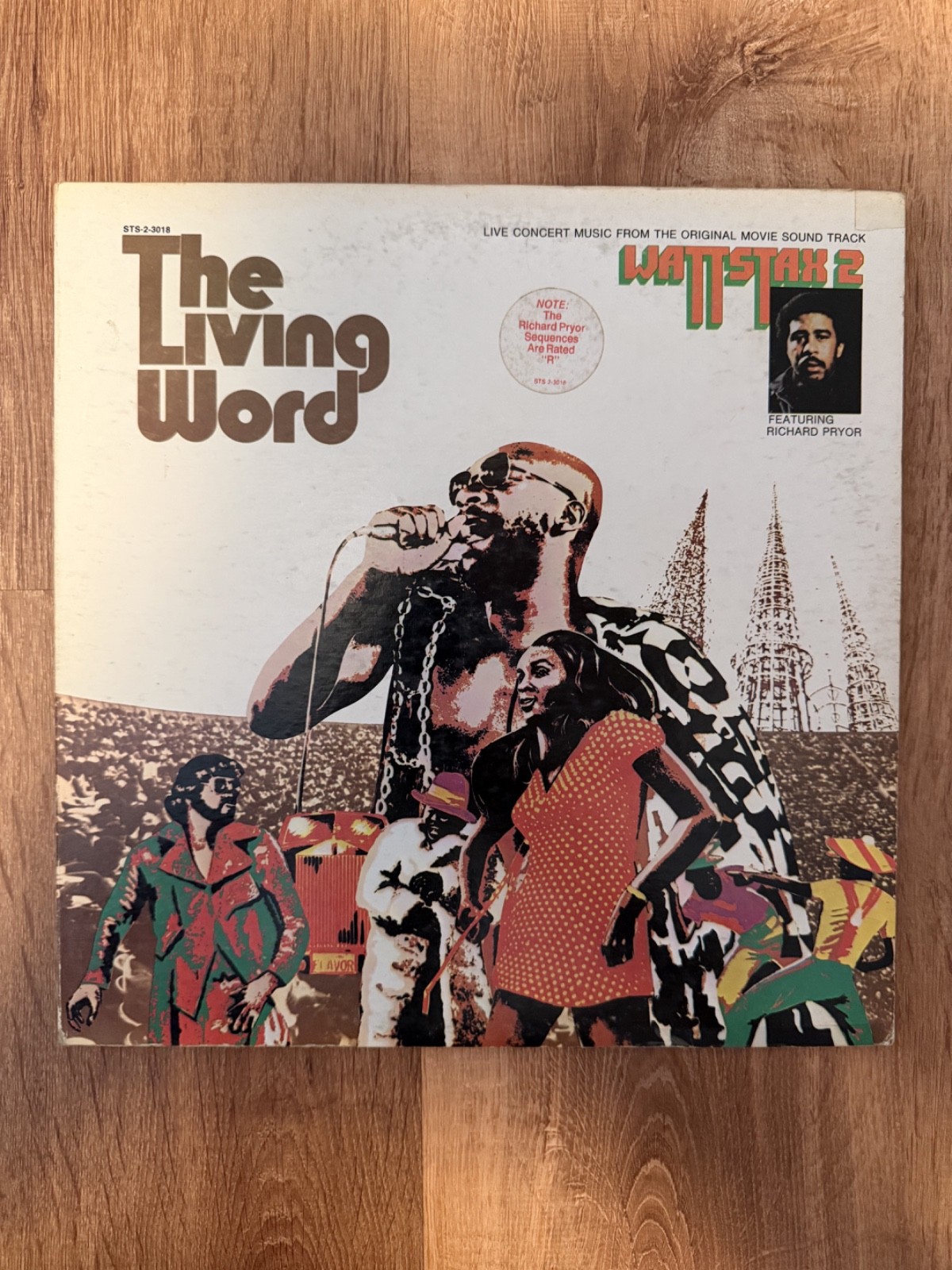 Wattstax 2 The Living Word 2-LP (1973) Stax STS-2-3018 Original Stereo Isaac