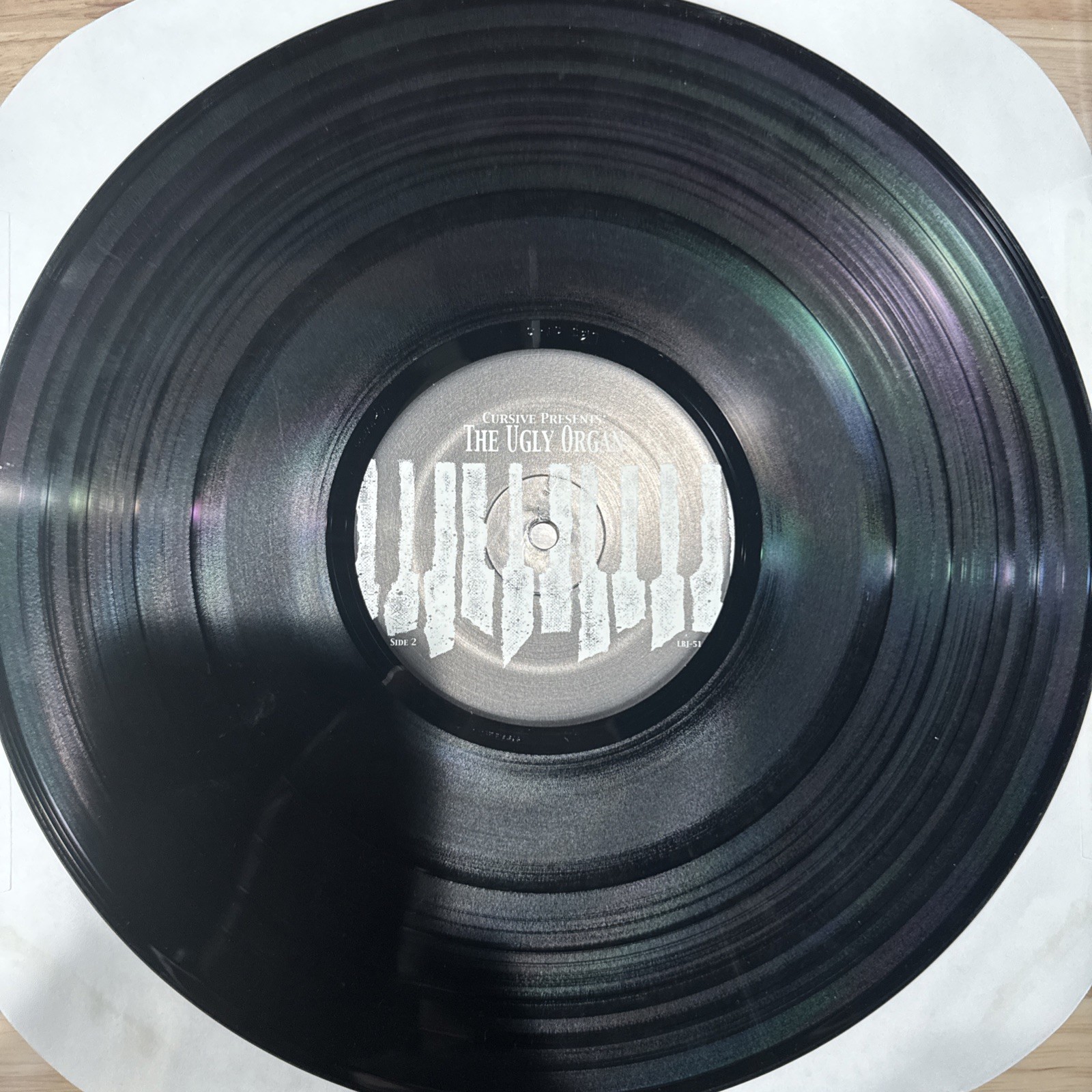 Cursive: The Ugly Organ LP Vinyl 2003 Rock Saddle Creek Records
