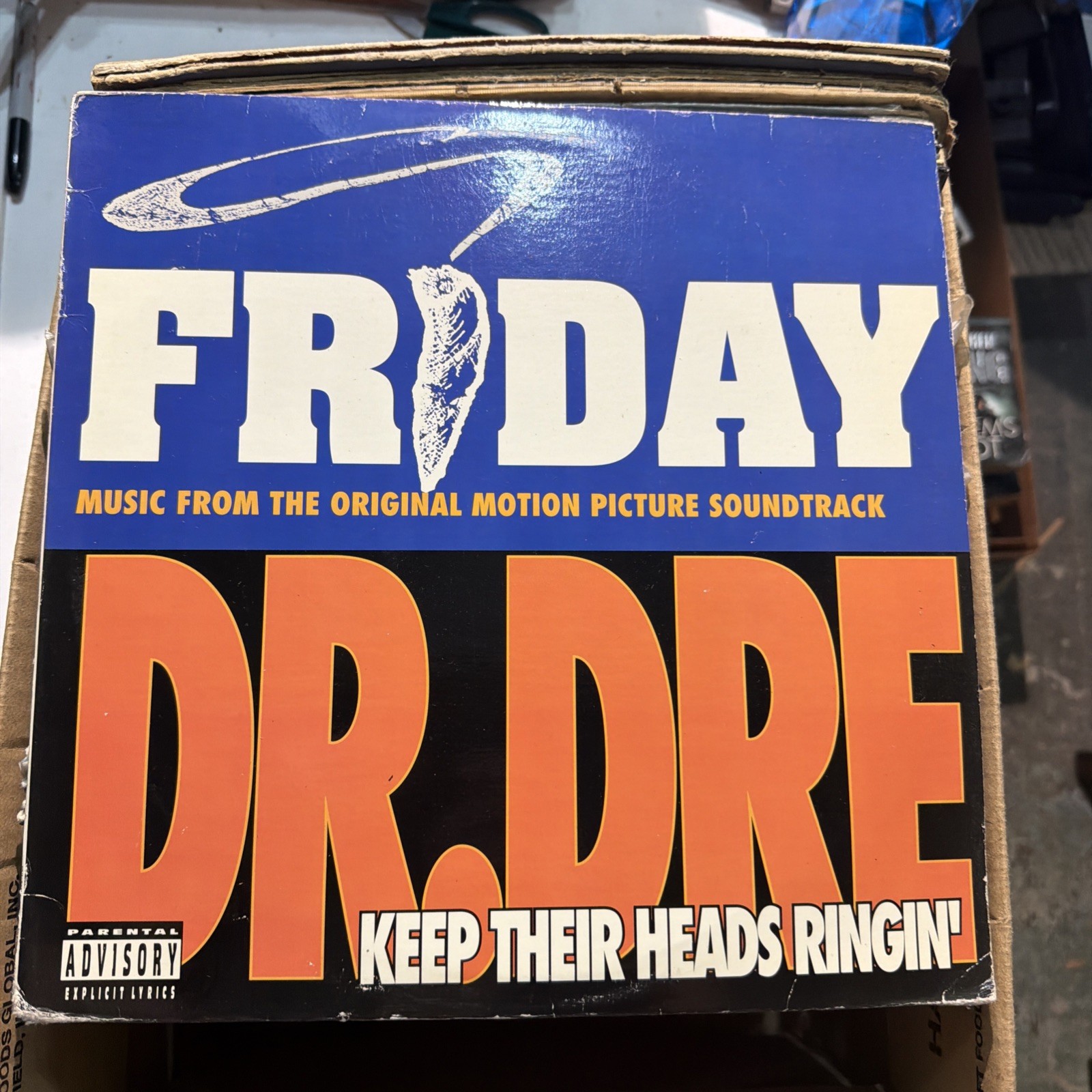 Dr. Dre Keep Their Heads Ringin Mack 10 Take A Hit 1995 Hip Hop Rap Rare vinyl