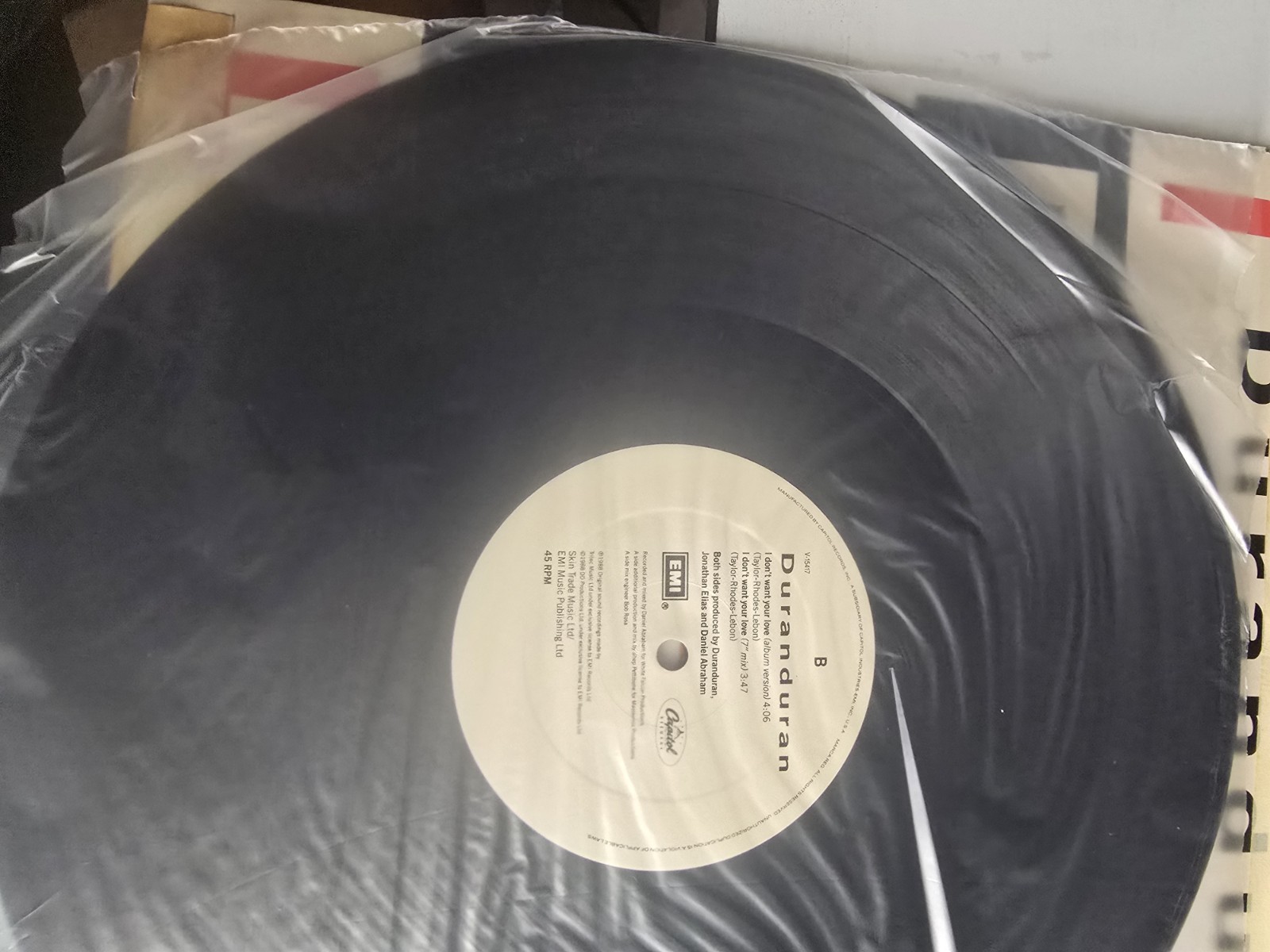 Duran Duran I Don’t Want Your Love Vinyl New Without Wrap