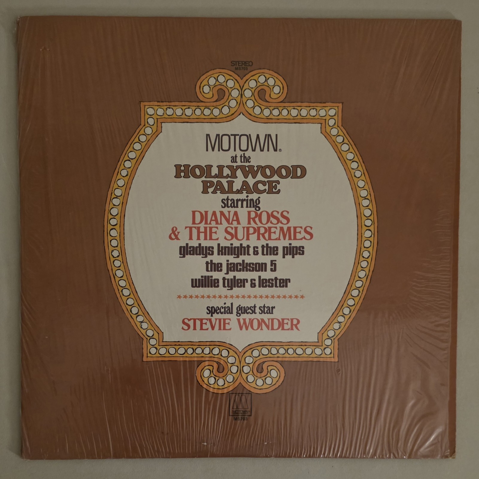 Motown At The Hollywood Palace Vinyl LP Record VG+ Marvin Gaye Jackson 5