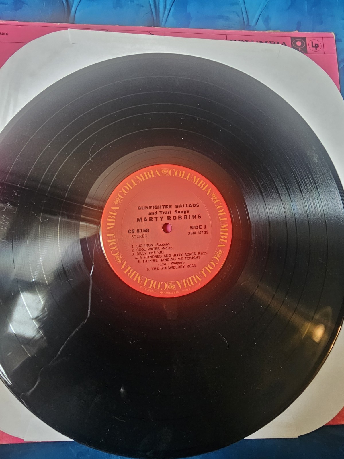 Marty Robbins Gunfighter Ballads & Trail Songs 1971 reissue Columbia CS 8158 LP