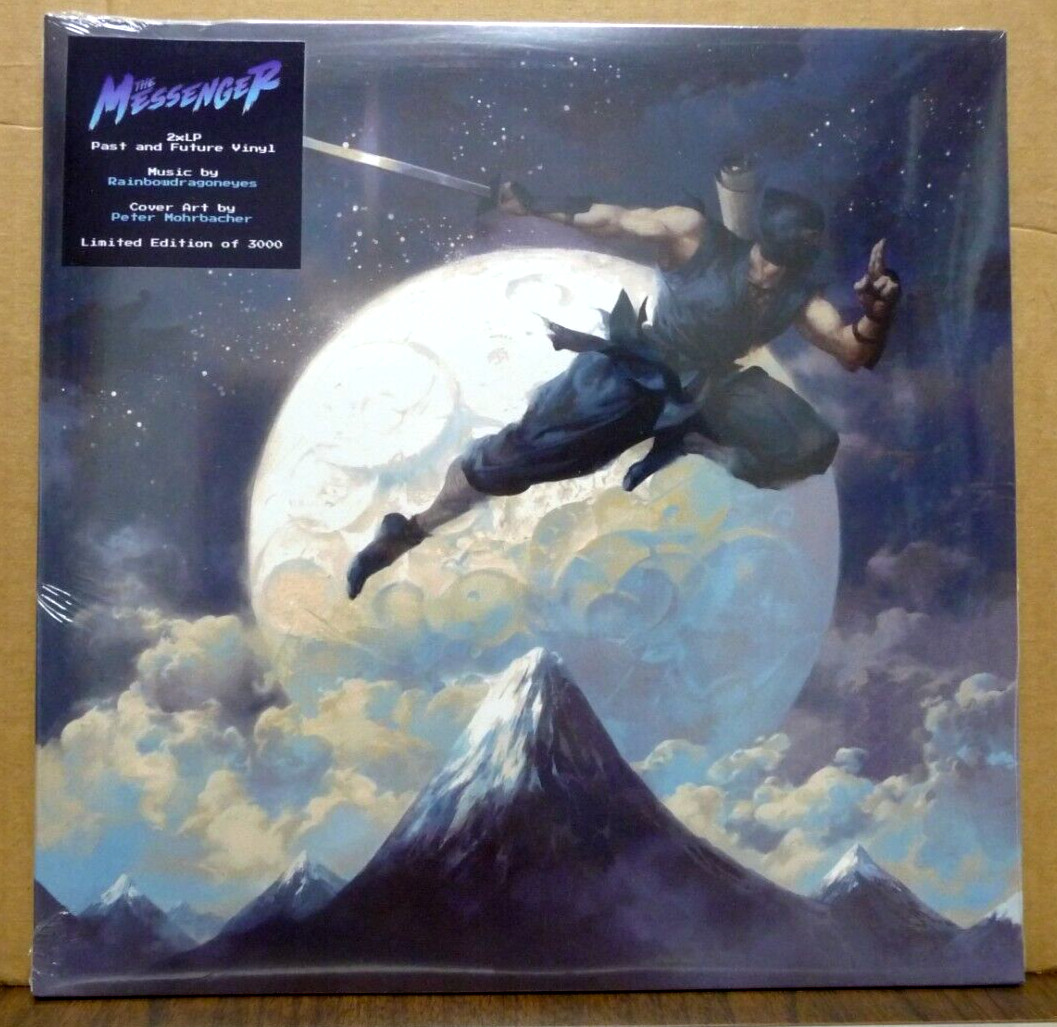 Rainbowdragoneyes THE MESSENGER Soundtrack 2-LP Colored Vinyl SEALED iam8bit