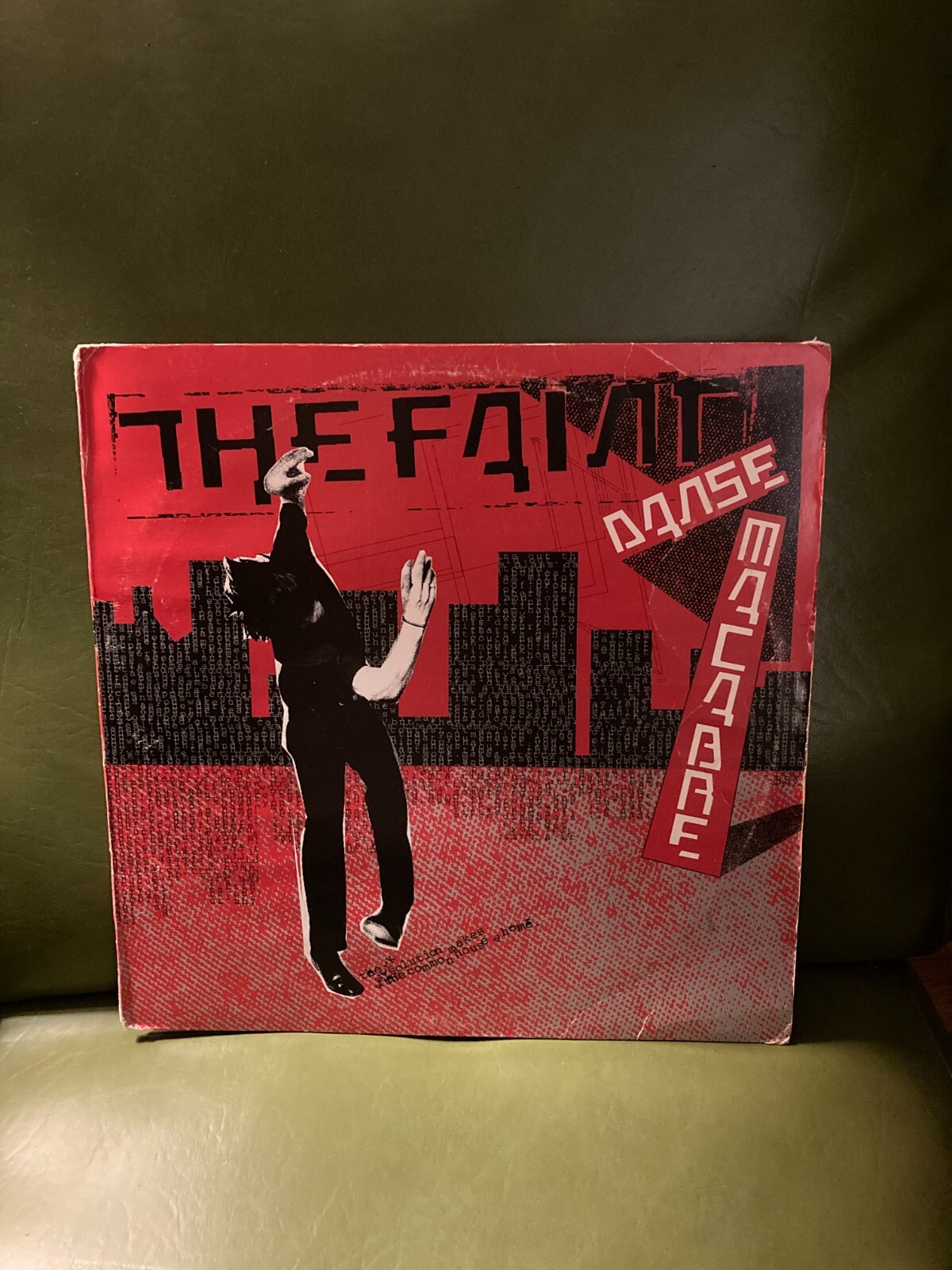 The Faint – Danse Macabre Vinyl LP Album 2001 saddle Creek Records VG+