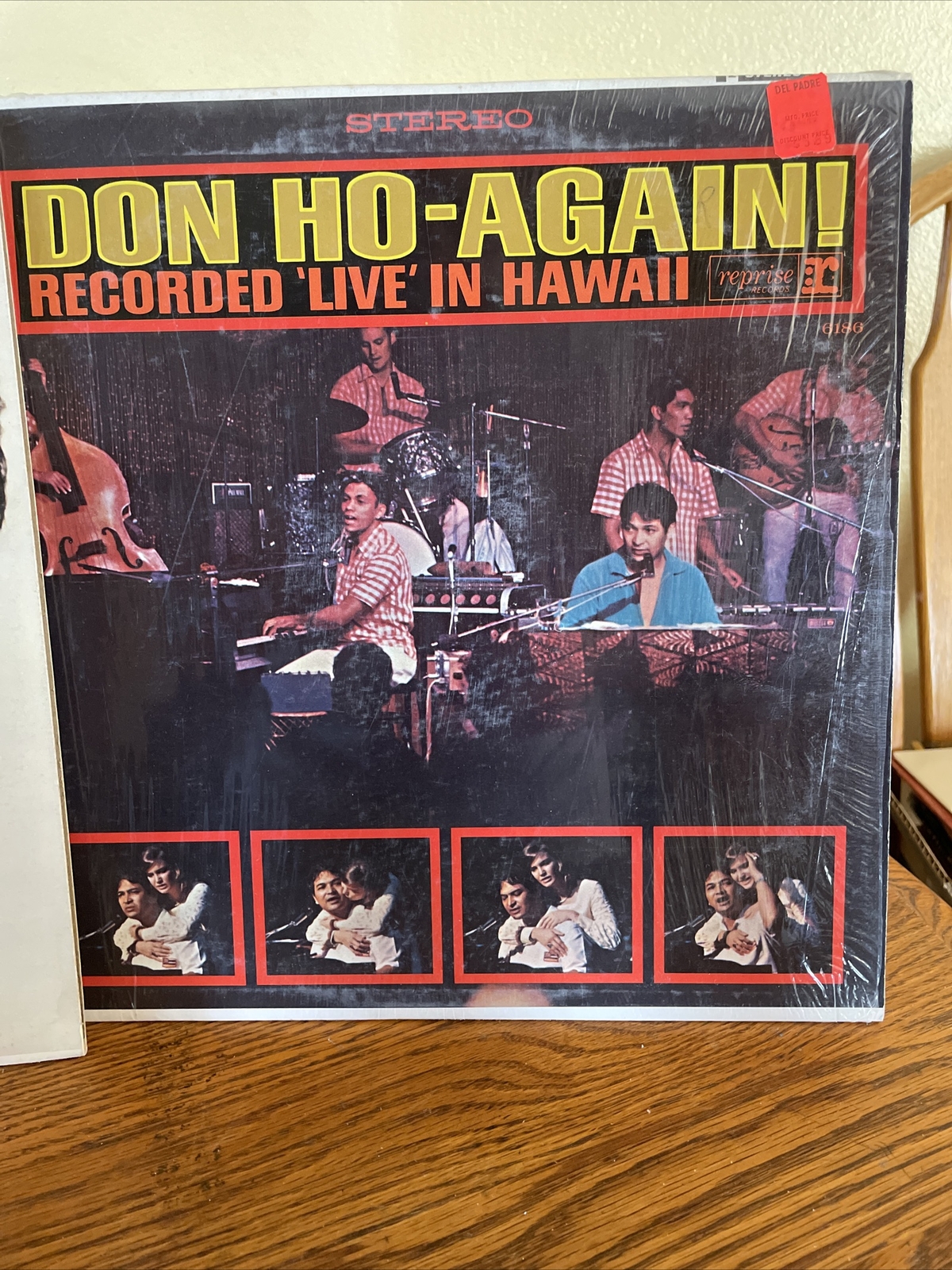 2-Don Ho LP’s (1)AGAIN-Recorded Live In Hawaii 1968 RS-6189 VG/TINY BUBBLES LOOK