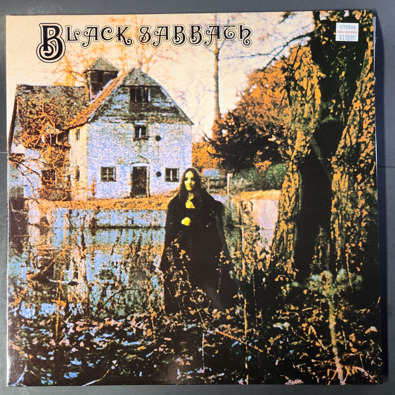 BLACK SABBATH self-titled 2004 Earmark Released from Italy, CLEAR VINYL