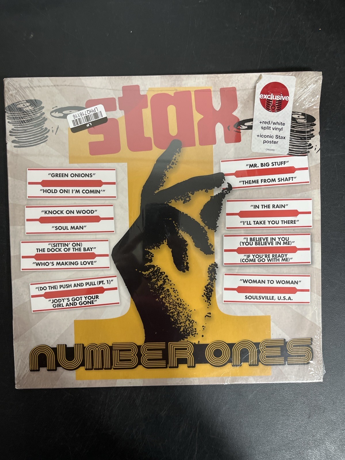 Stax Number Ones LE Red Vinyl USED NOT TESTED