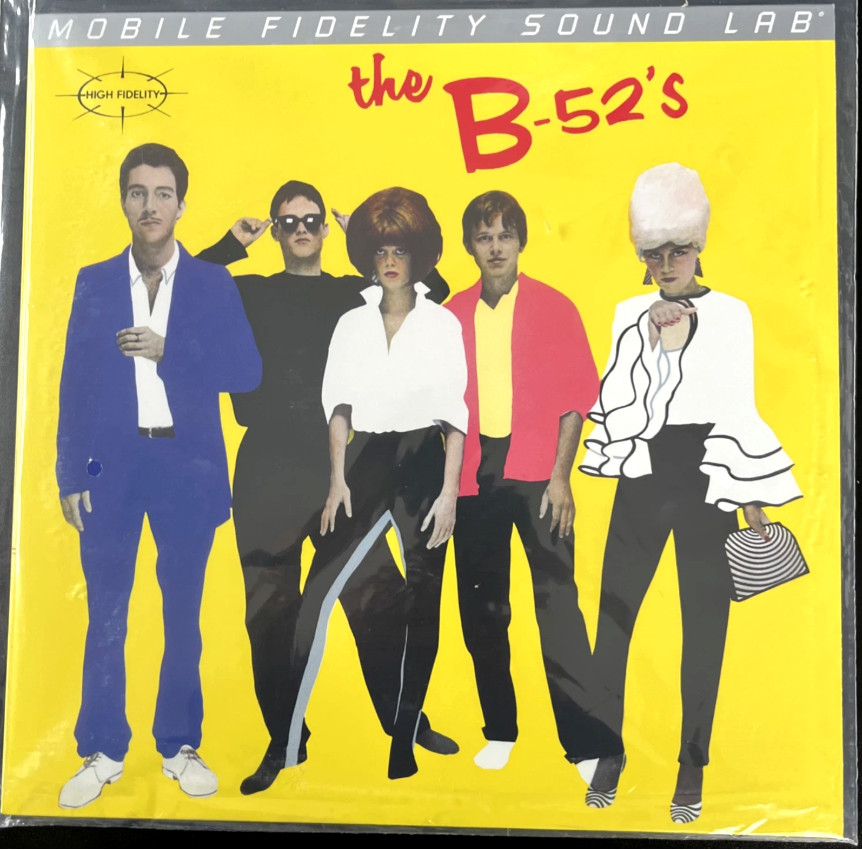 THE B52’S Self Titled LP MOFSL AUDIOPHILE LIMITED NUMBERED SEALED MINT LP-2