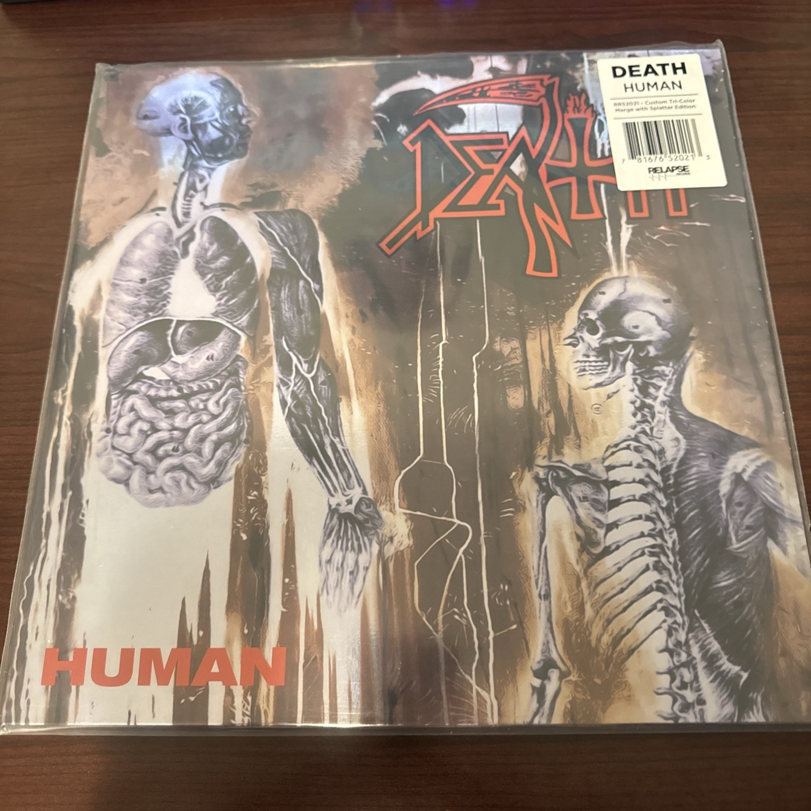 Death Human (Colored Vinyl, White, Blue, Gold, Splatter) Records & LPs New