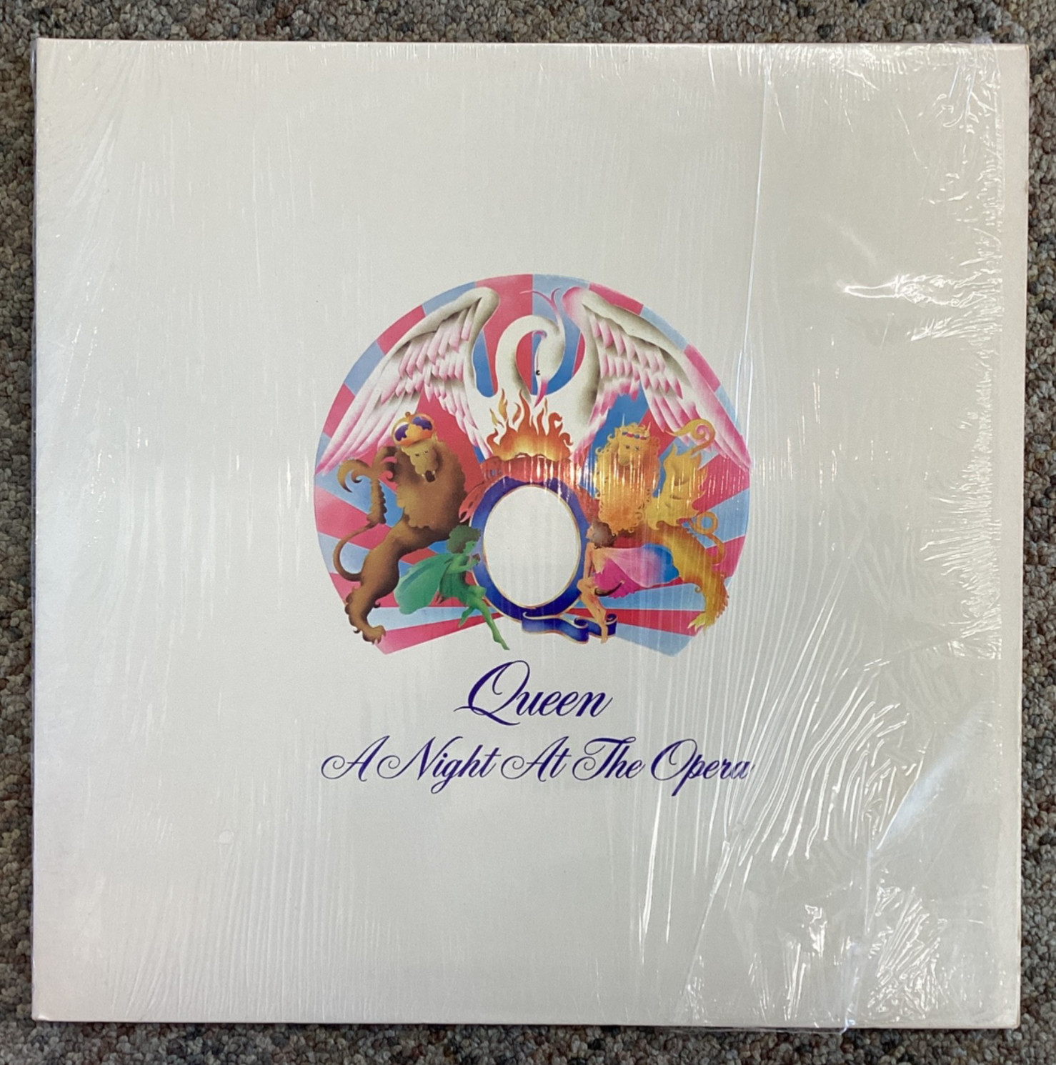 Queen – A Night At The Opera – 1975 1st Press Elektra 7E-1053 w/Shrink VG+/NM