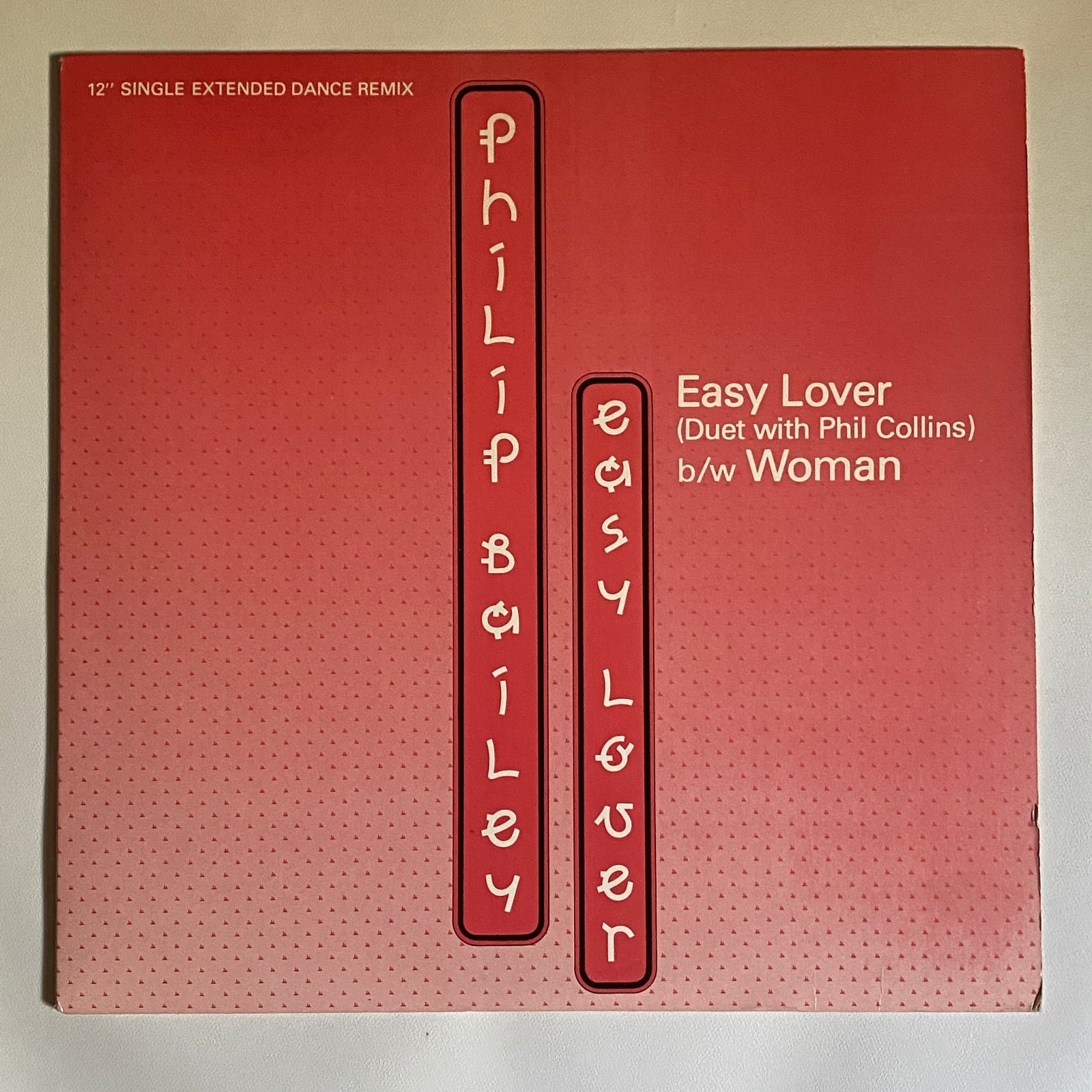 PHIL COLLINS / PHILIP BAILEY – EASY LOVER ORIG 1984 US 12″ Vinyl NM/NM