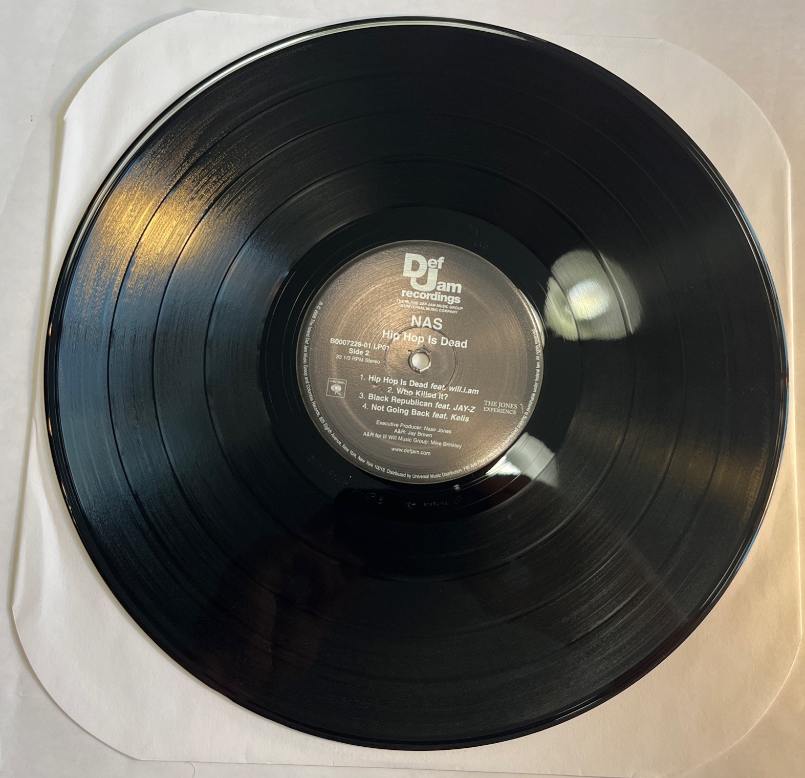 NAS Hip Hop Is Dead 06’ Vinyl 2LP In Shrink Jay-Z Snoop Dogg The Game Kanye West