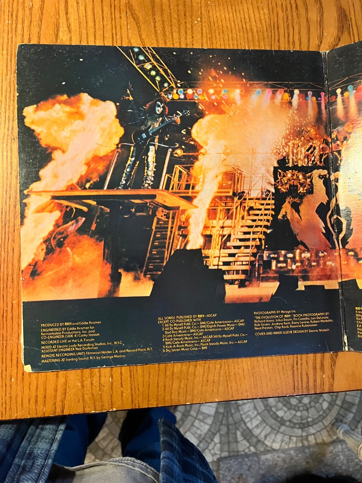 Kiss Alive II 1977 Vinyl Casablanca Records 1st Press NBLP 7076-2 Double Album