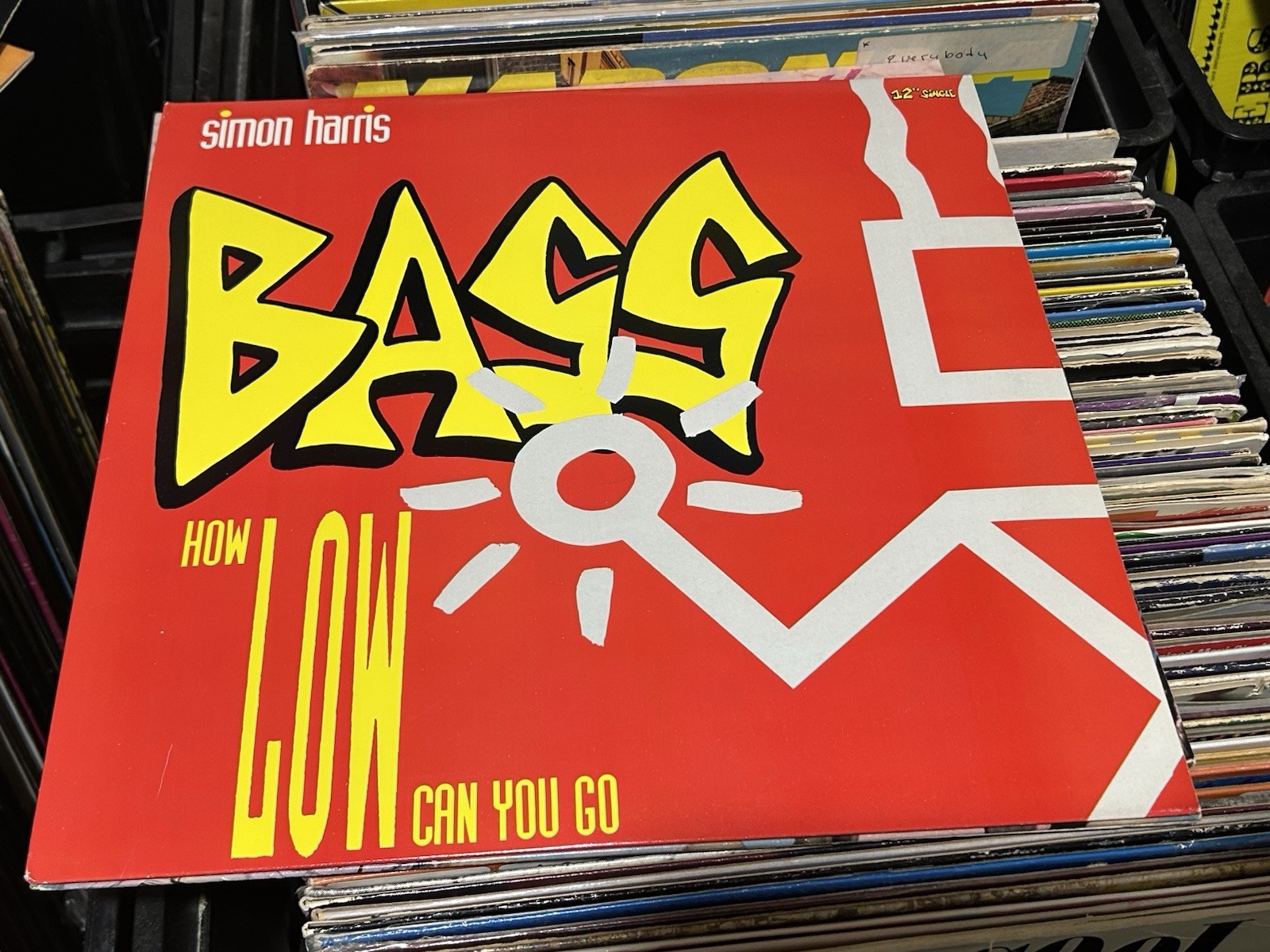 SIMON HARRIS 12″ BASS …….HOW LOW CAN YOU GO
