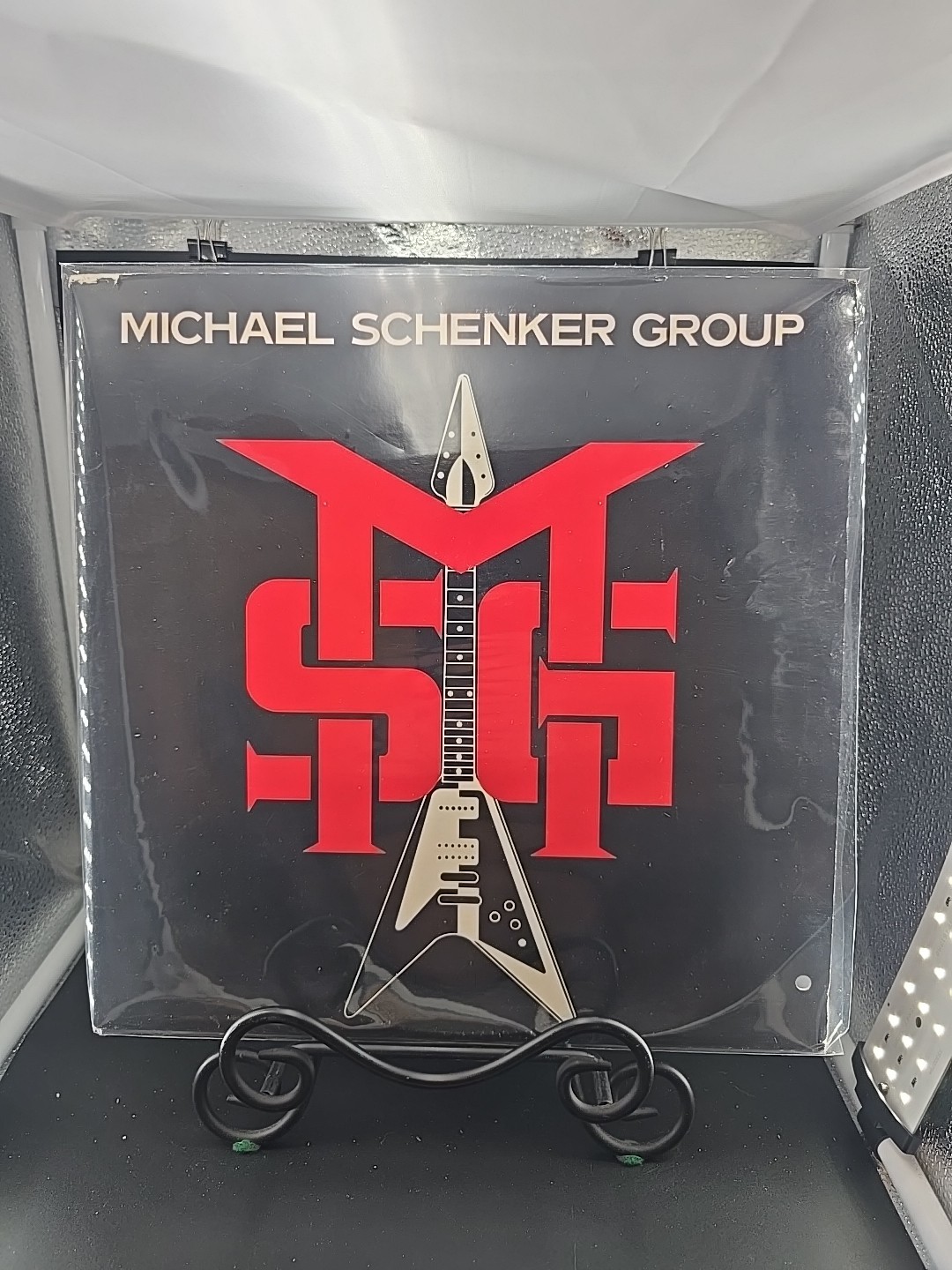 The Michael Schenker Group 1981 MSG LP Chrysalis Santa Maria Press EX/VG+