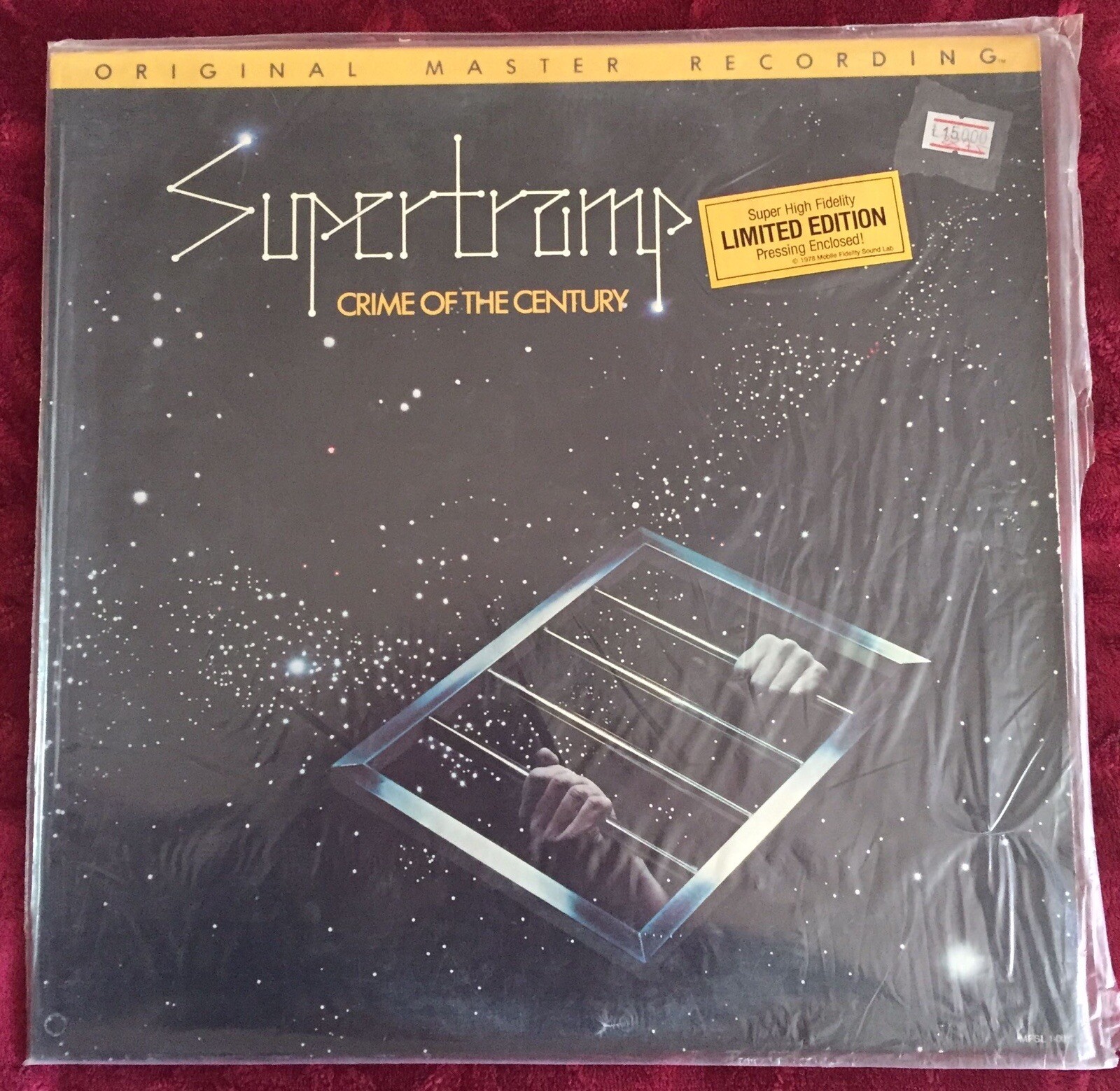 LP SUPERTRAMP – Crime Of The Century, EDIZIONE LIMITATA GIAPPONESE del 1974.