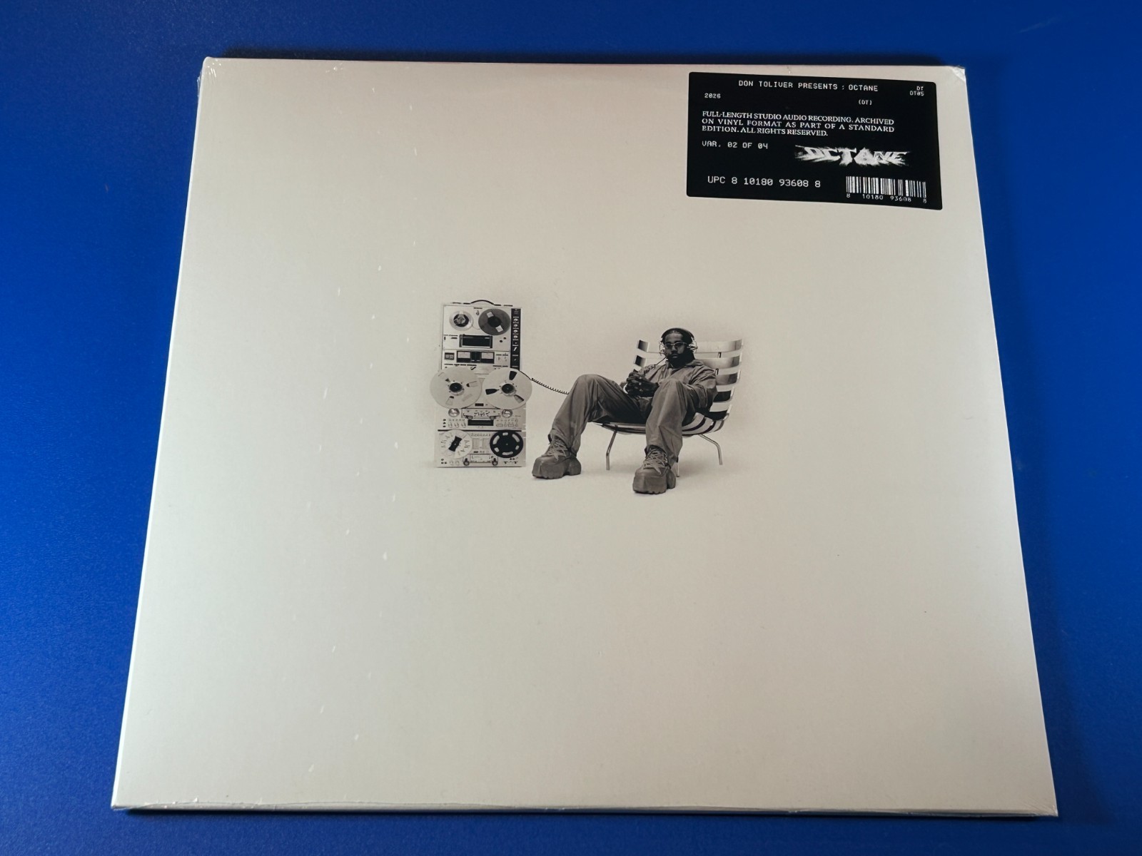 Don Toliver Octane Cover 2LP Playback Edition Vinyl (IN HAND) UNSIGNED