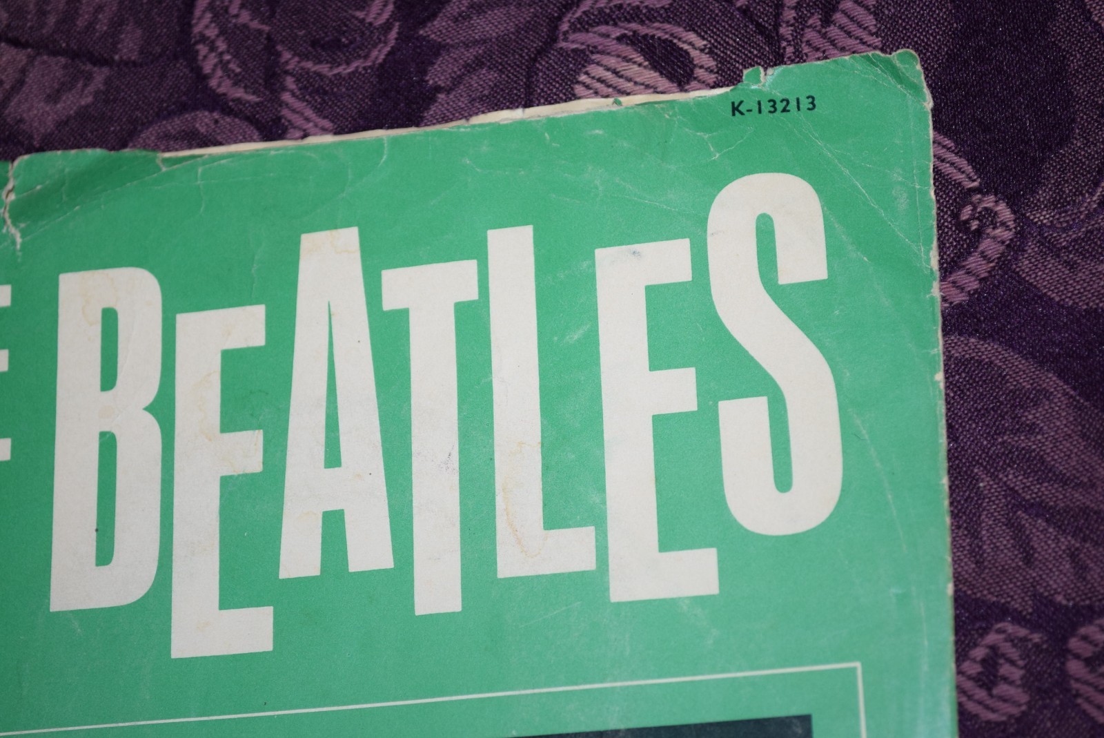 The Beatles My Bonnie The Saints MGM K-13213 Picture Sleeve 45 RPM EX/G+