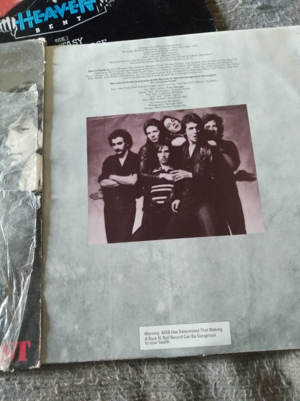 Michael Stanley Band – North Coast LP (EMI SW-17056) 1981 VG+/VG Rock Heavy