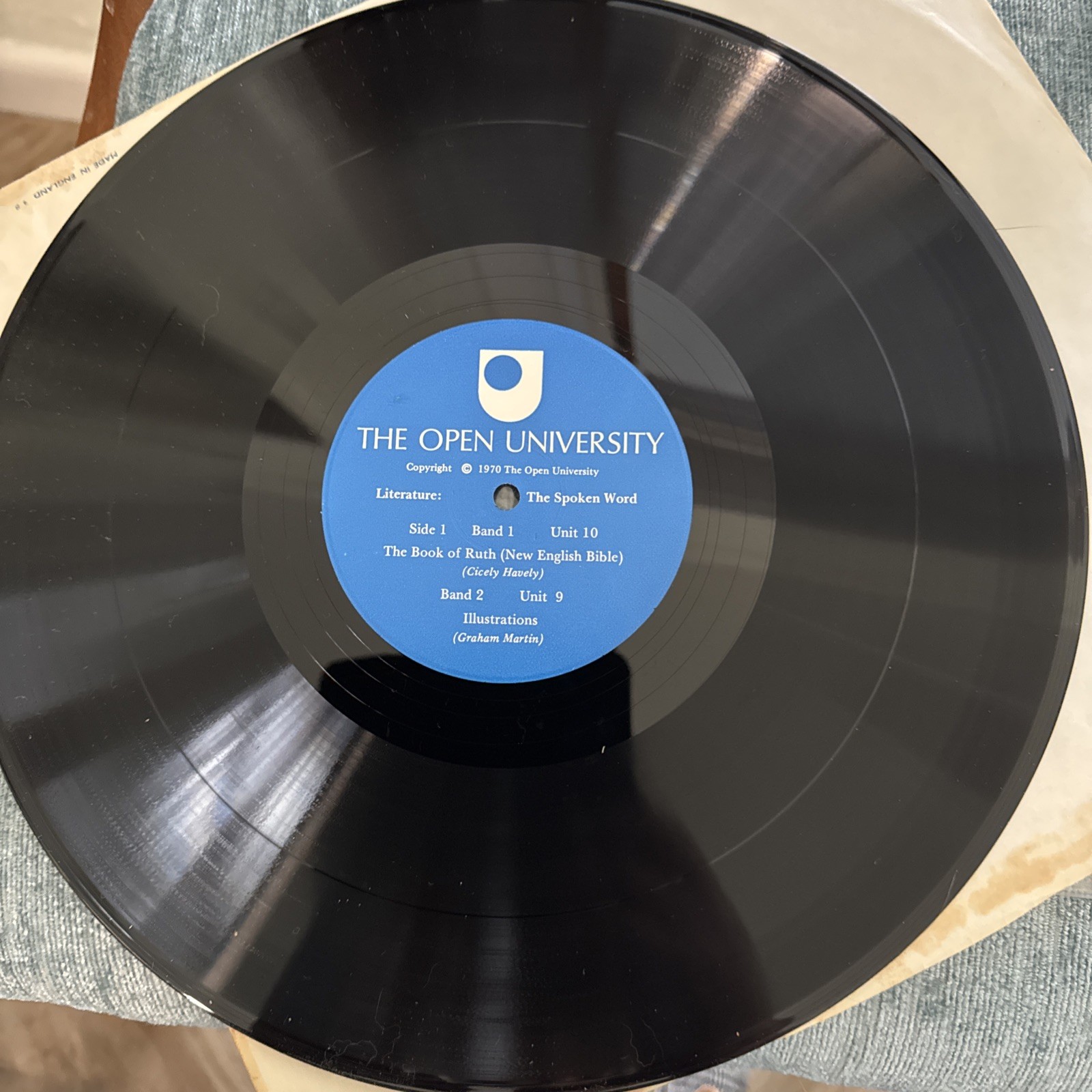 The Open University The Spoken Word Vinyl Album Excellent Condition
