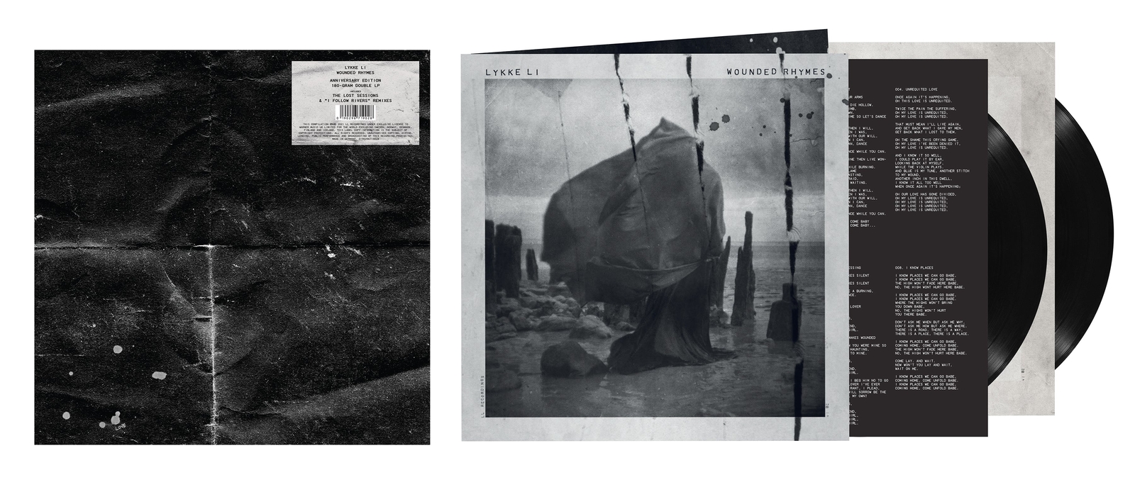 LYKKE LI- Wounded Rhymes/Lost Sessions Anniversary Edition 2-LP NEW** 2021 Vinyl