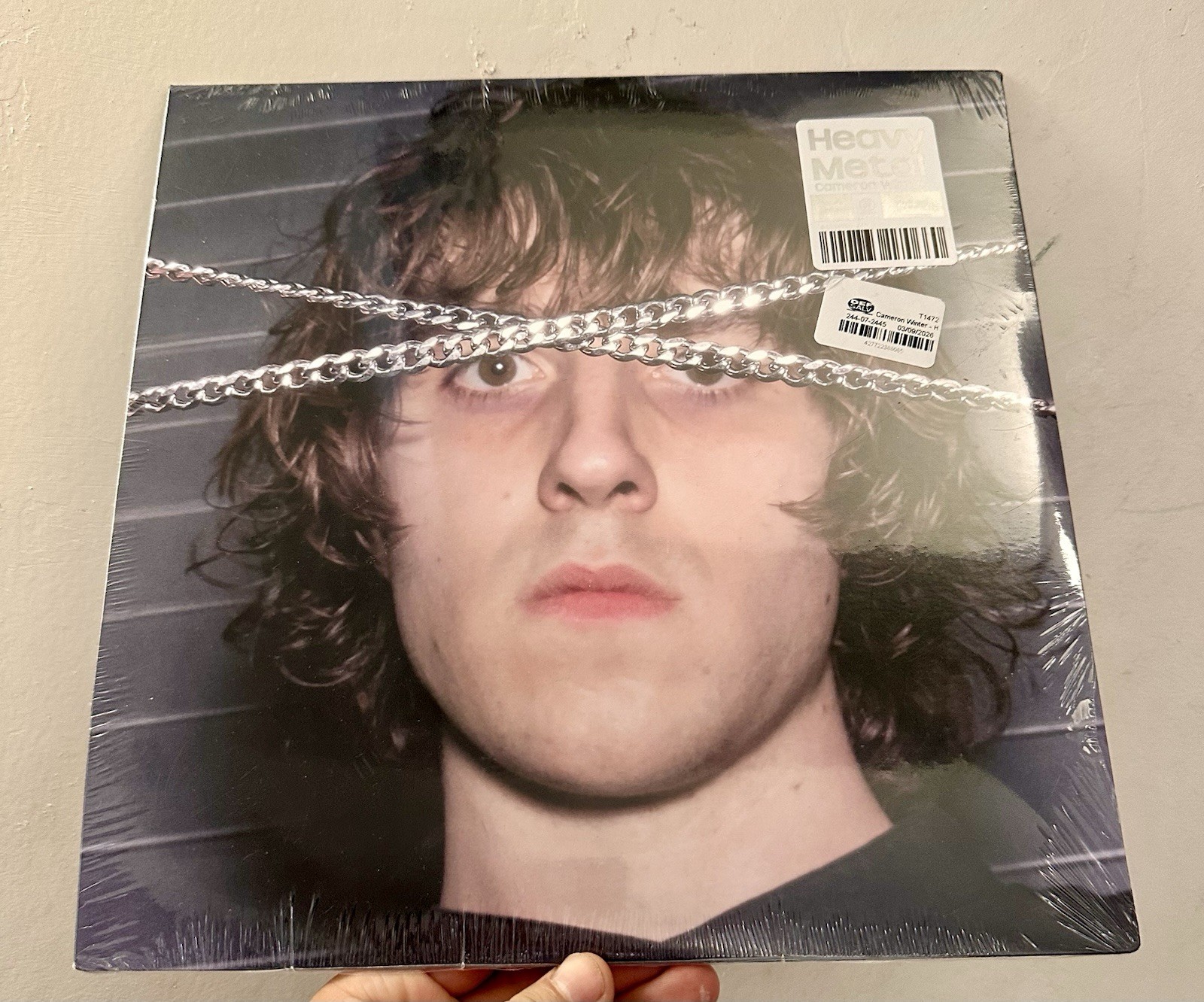 Cameron Winter Heavy Metal LP Record Silver Colored Vinyl EX Geese