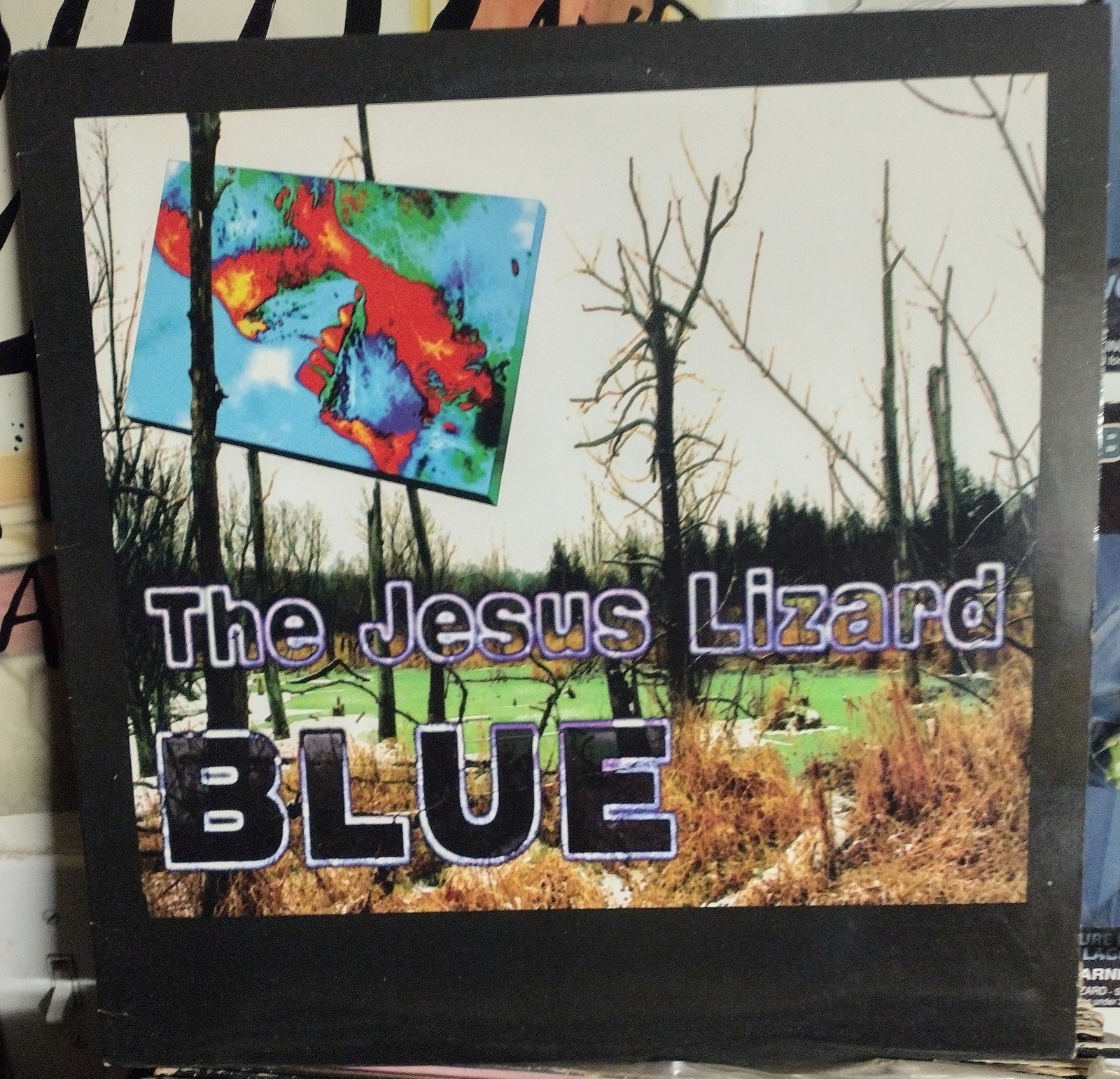 Jesus Lizard Blue 1st Press LP 1998 NM Vinyl Record
