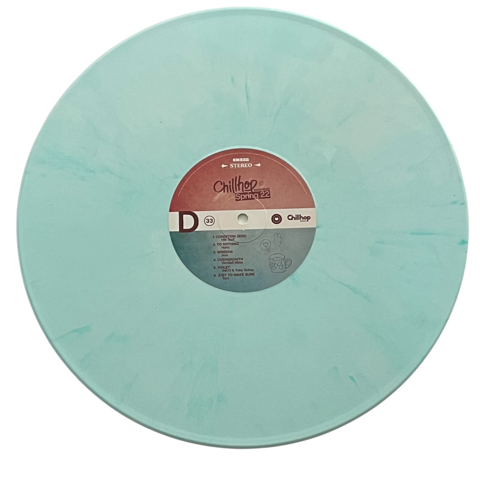 Chillhop Essentials Spring 2022 2LP White & Green Marble Ltd. Colored Vinyl /200