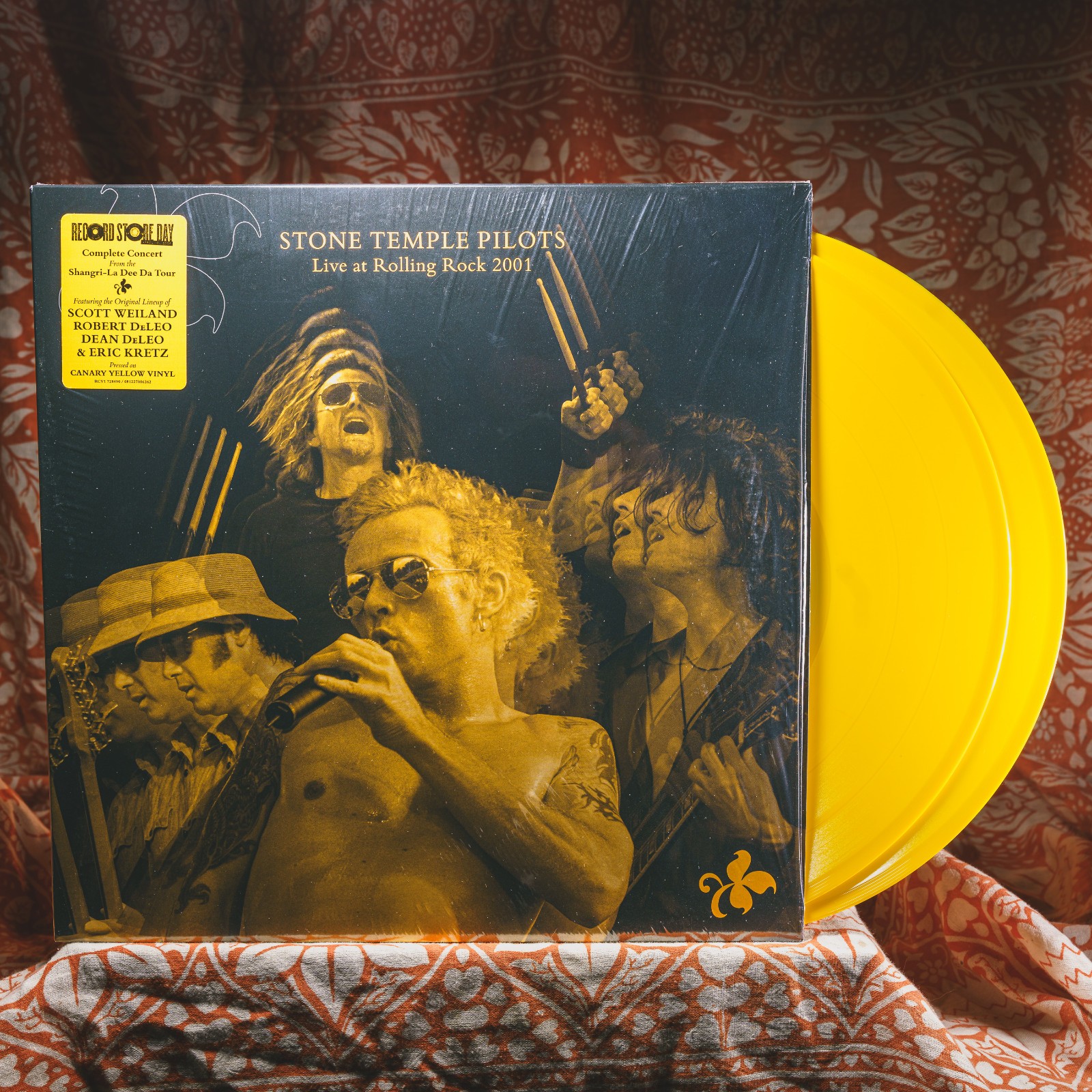 SEALED Stone Temple Pilots Live At Rolling Rock 2001 YELLOW vinyl RSD 2026 2LP