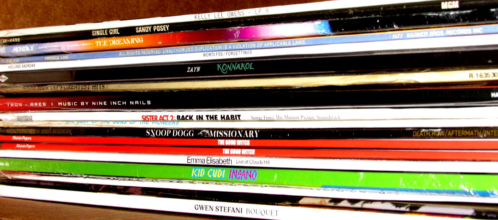 HUGE NEW LP LOT/COLORED VINYL RECORDS/IMPORTS/POP/ROCK/HIP-HOP/RARE/HIGH RESALE$