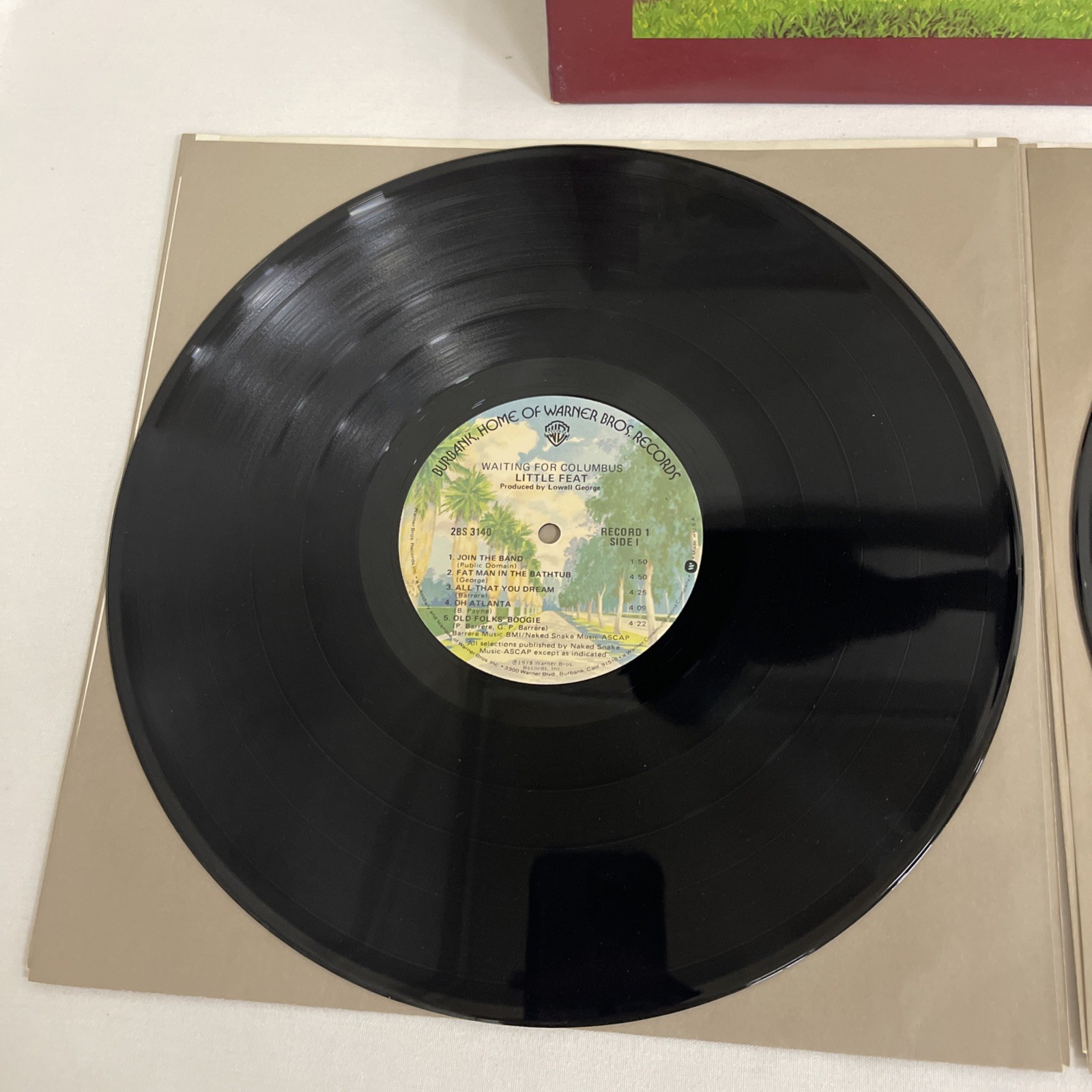 Little Feat: Waiting for Columbus – 12″ Vinyl Record Double LP 1978 Live Album