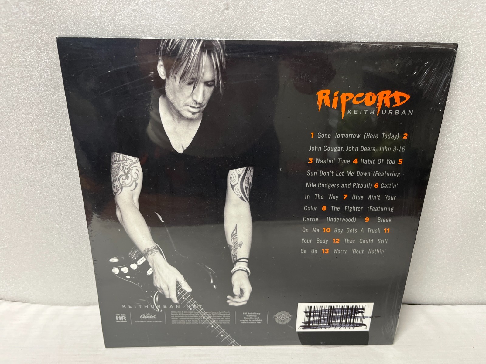 NEW SEALED Keith Urban Ripcord 2016 Vinyl LP Capitol Records Country Rock