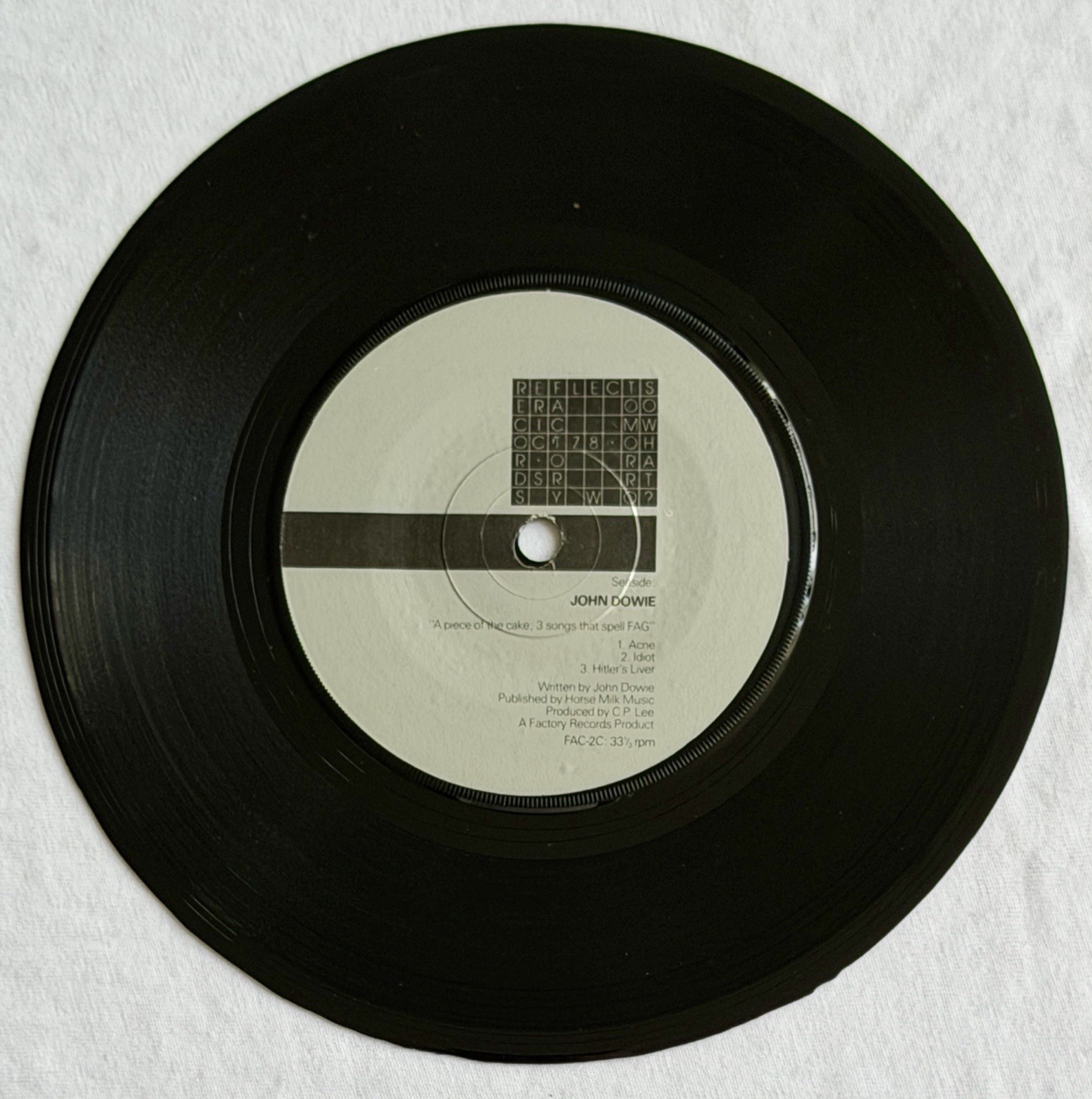 A FACTORY SAMPLE – Very Rare Original Double 7” Featuring Joy Division FAC-2