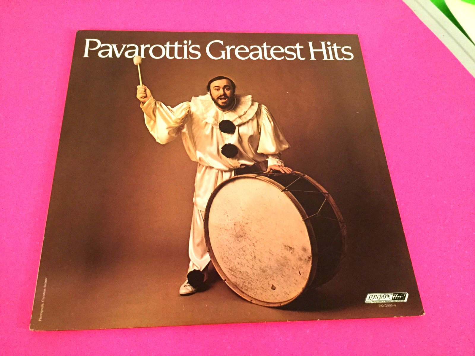 Luciano Pavarotti – Pavarotti’s Greatest Hits (Vinyl 2 LP) London PAV 2003-4