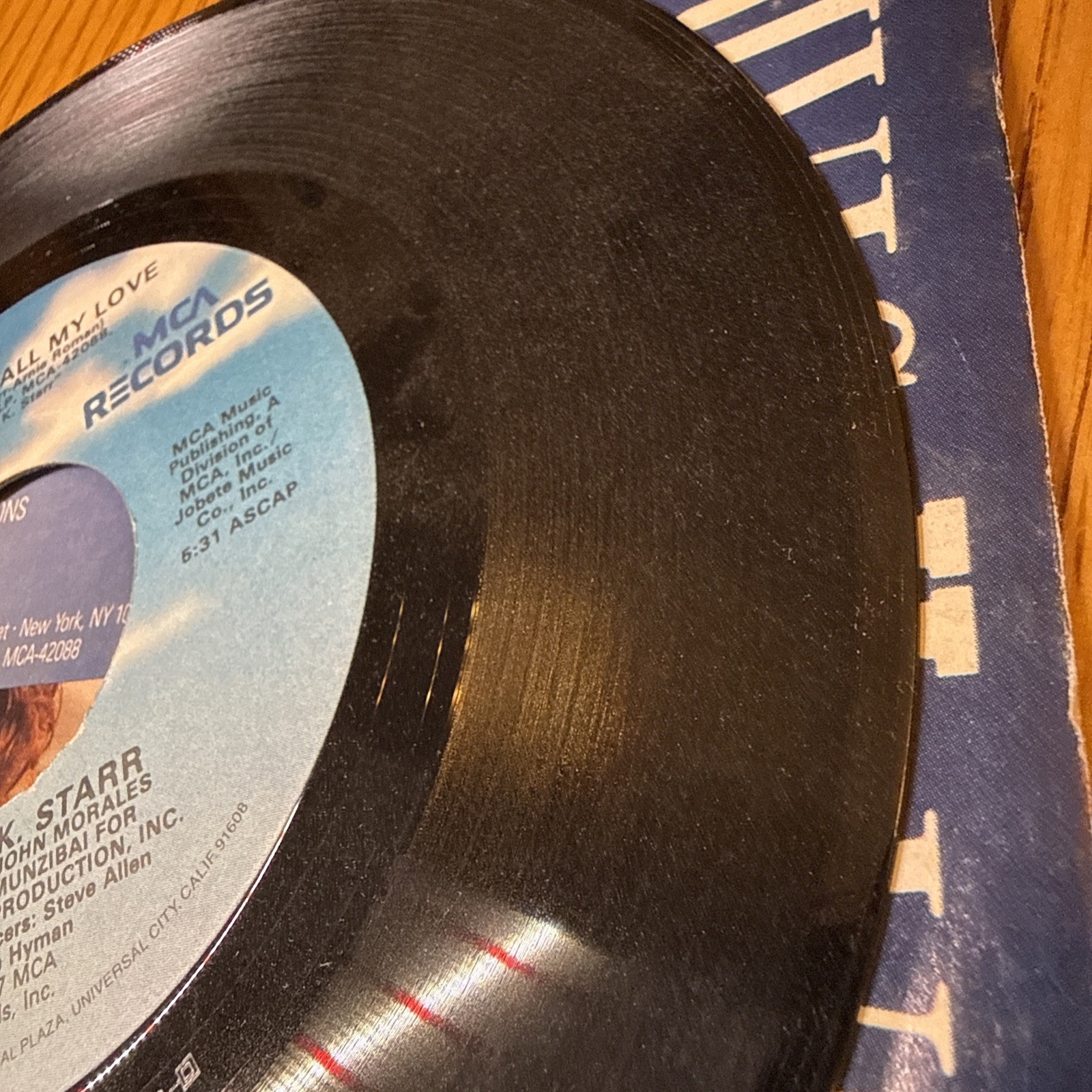 Brenda K Starr What You See Is What You Get Vtg 45 Vinyl Record Picture Sleeve