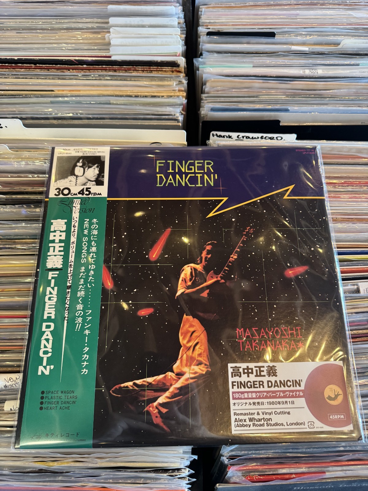 Masayoshi Takanaka – Finger Dancin’ – Clear Purple Vinyl [New Vinyl LP] JAPAN
