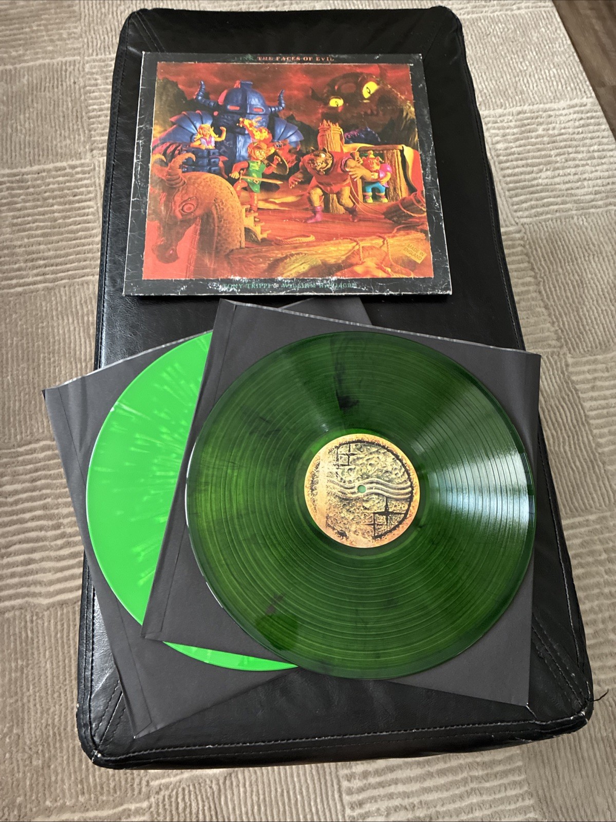 The Legend Of Zelda Link Faces Of Evil Philips CDi OST Vinyl +BONUS Disc read!