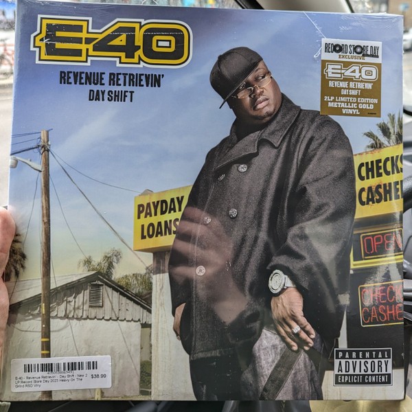 E-40 – Revenue Retrievin’ Day Shift (2xLP) (Mint (M)) – 3793445717