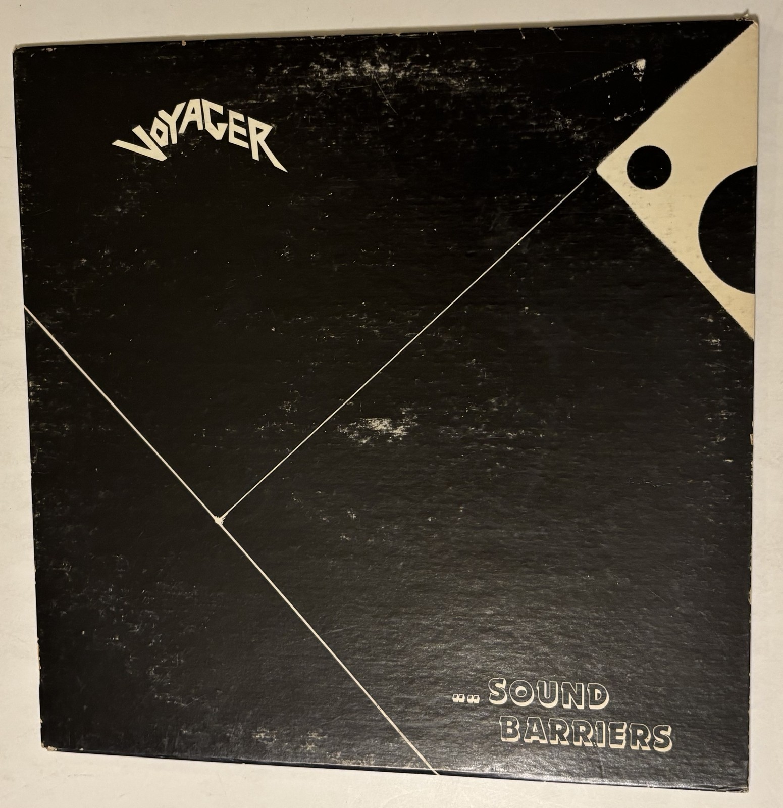 Voyager Sound Barriers LP Vinyl 1982 Camwood Records VPA 142 Synth Rock NM