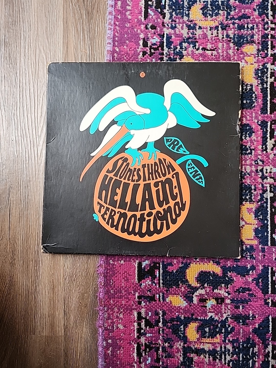 HELLA INTERNATIONAL, Signed, LP record, 3 LPs, Stones Throw, J Dilla Hip Hop