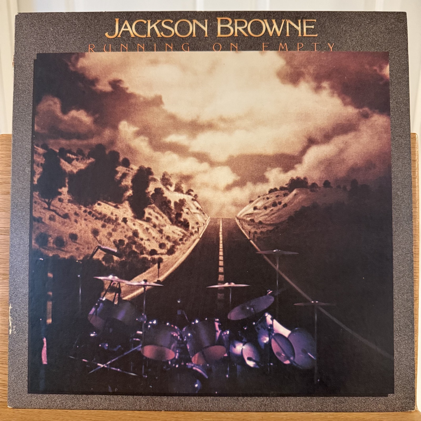 Jackson Browne Running on Empty Vinyl LP Asylum 6E-113 VG+ 1st Pressing Load Out