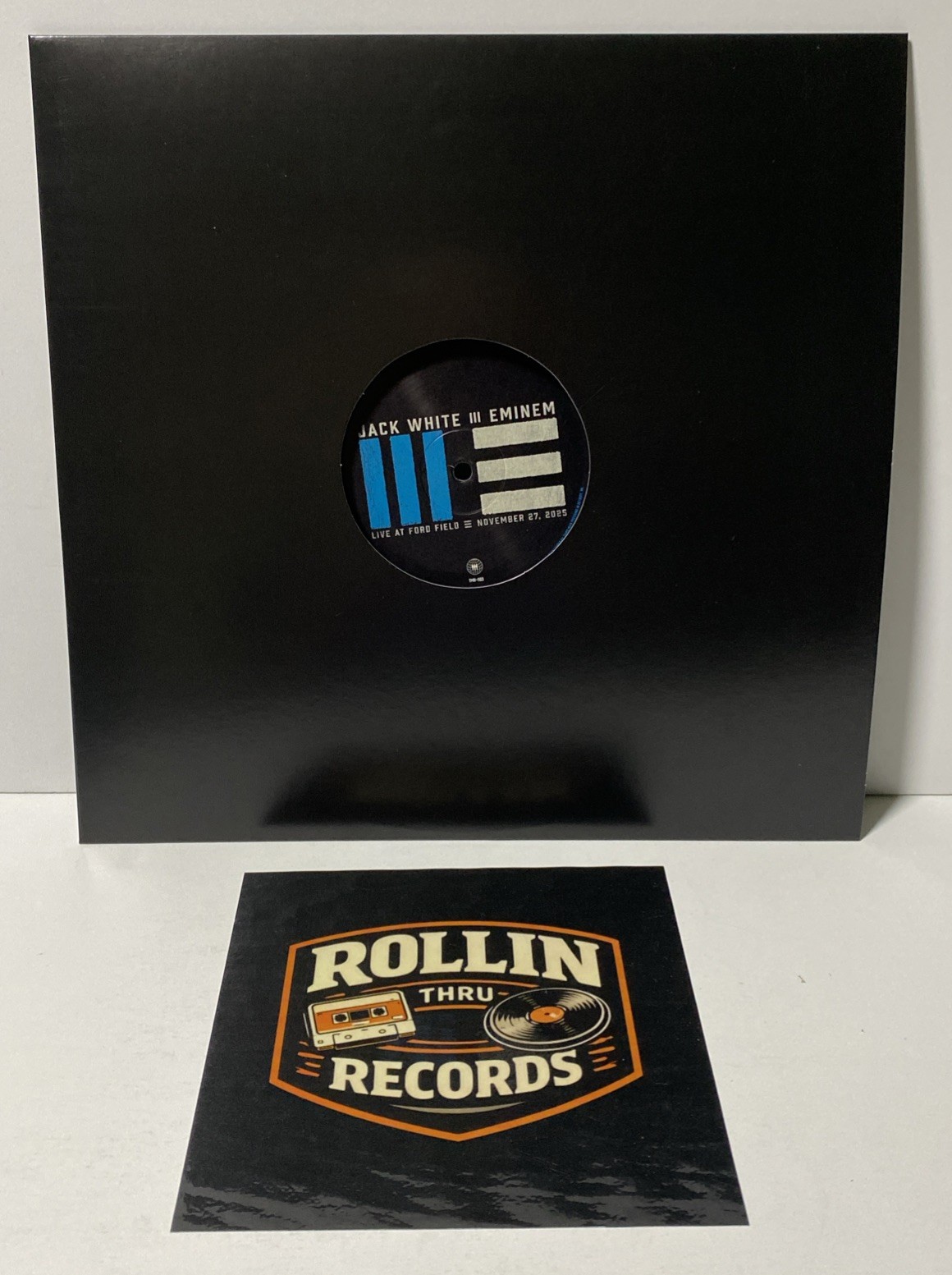 Jack White x Eminem Live at Ford Field 2025 LP Vinyl Third Man Records SOLD OUT
