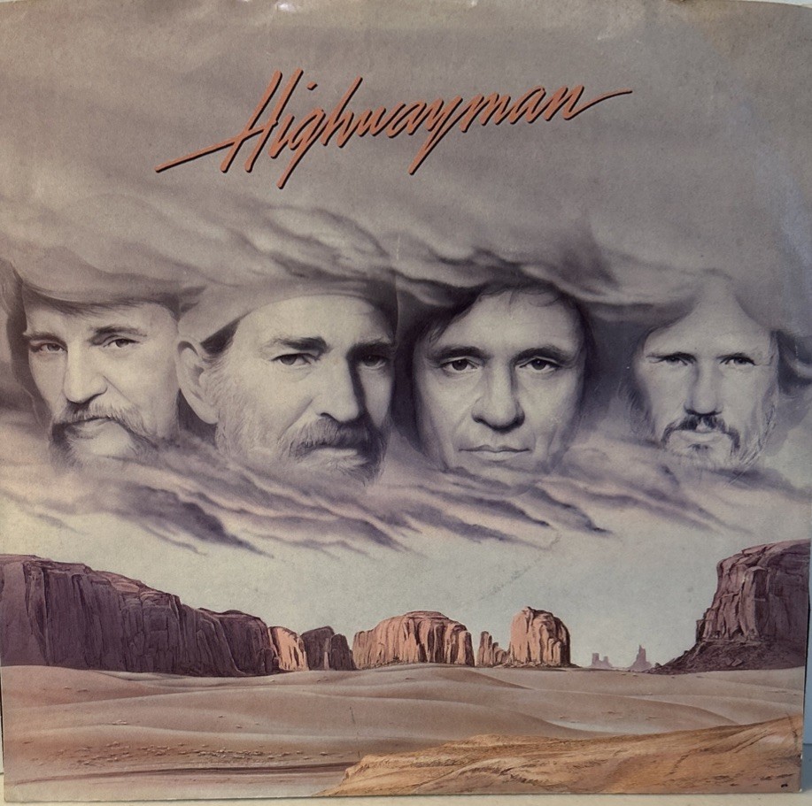 The Highwayman 45 rpm Picture Sleeve Only (“Highwayman/The Human Condition” 1985