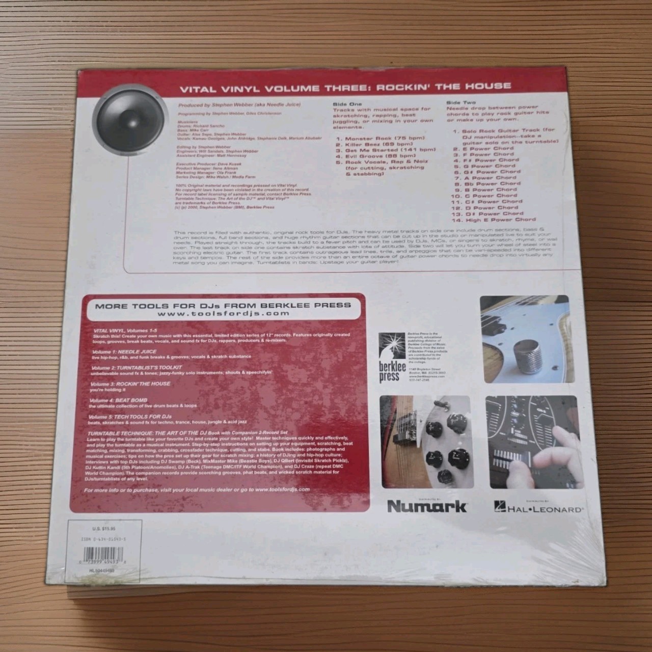 Stephen Webber – Vital Vinyl Volume Three: Rockin’ The House – 2000 – NEW SEALED