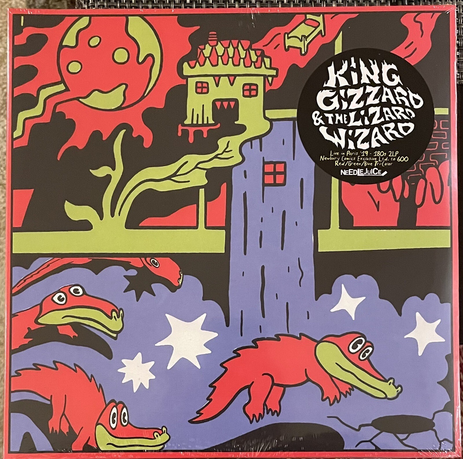 KING GIZZARD LIZARD WIZARD ‘Live Paris 2019 TRI-COLOR LP Murlocs Migrate House