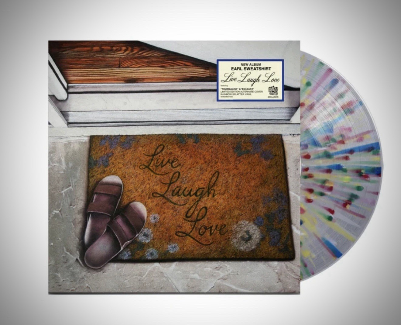 Earl Sweatshirt Live Laugh Love [Splatter /1000 Get On Down Variant] PRESALE
