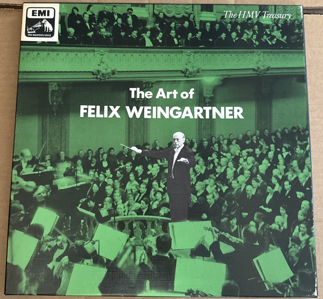 The Art of FELIX WEINGARTNER EMI UK HMV Treasury 3 LP BOC RLS 717 NM+